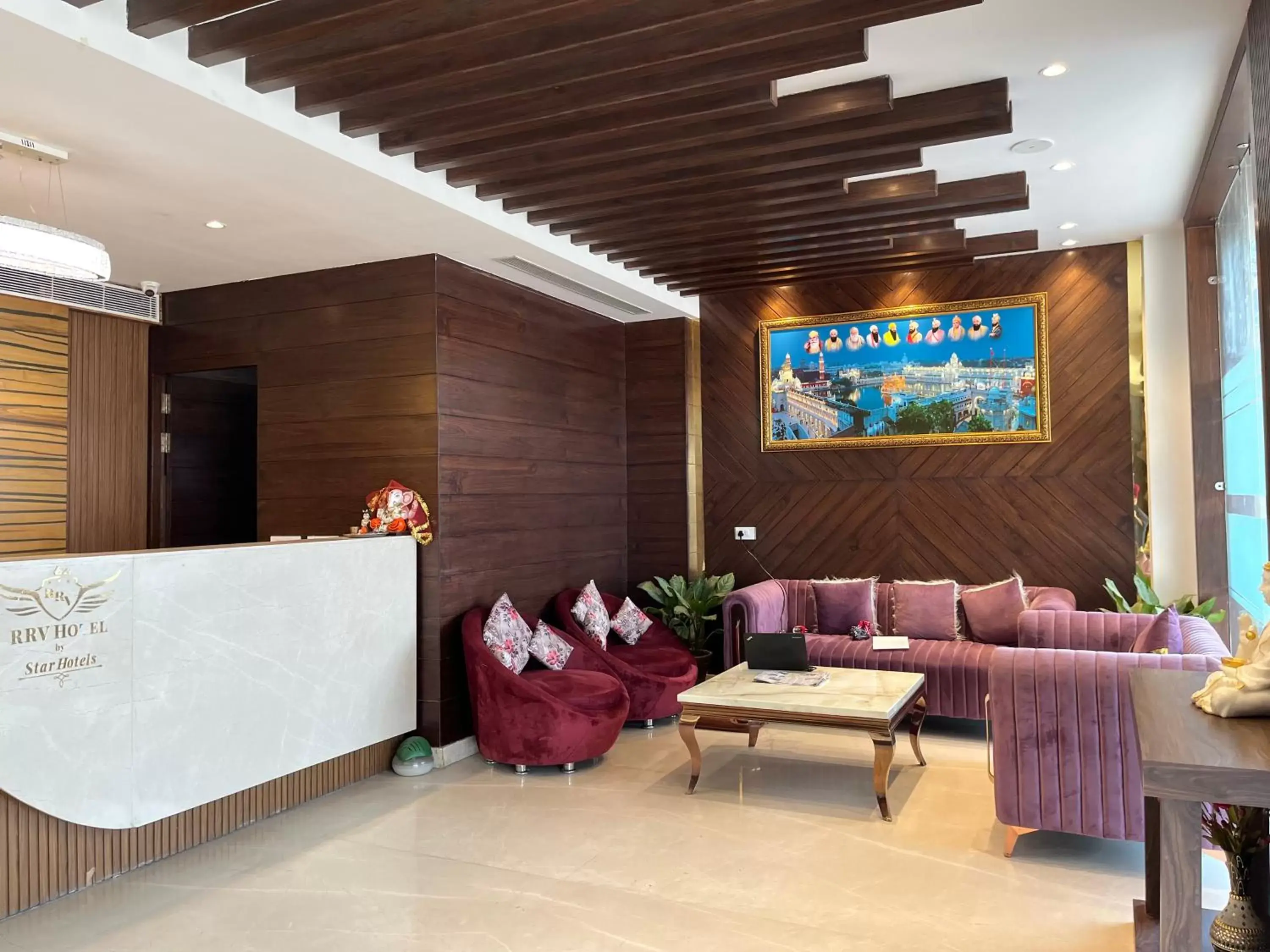 Lobby or reception in RRV Hotel Lobby or reception in RRV Hotel