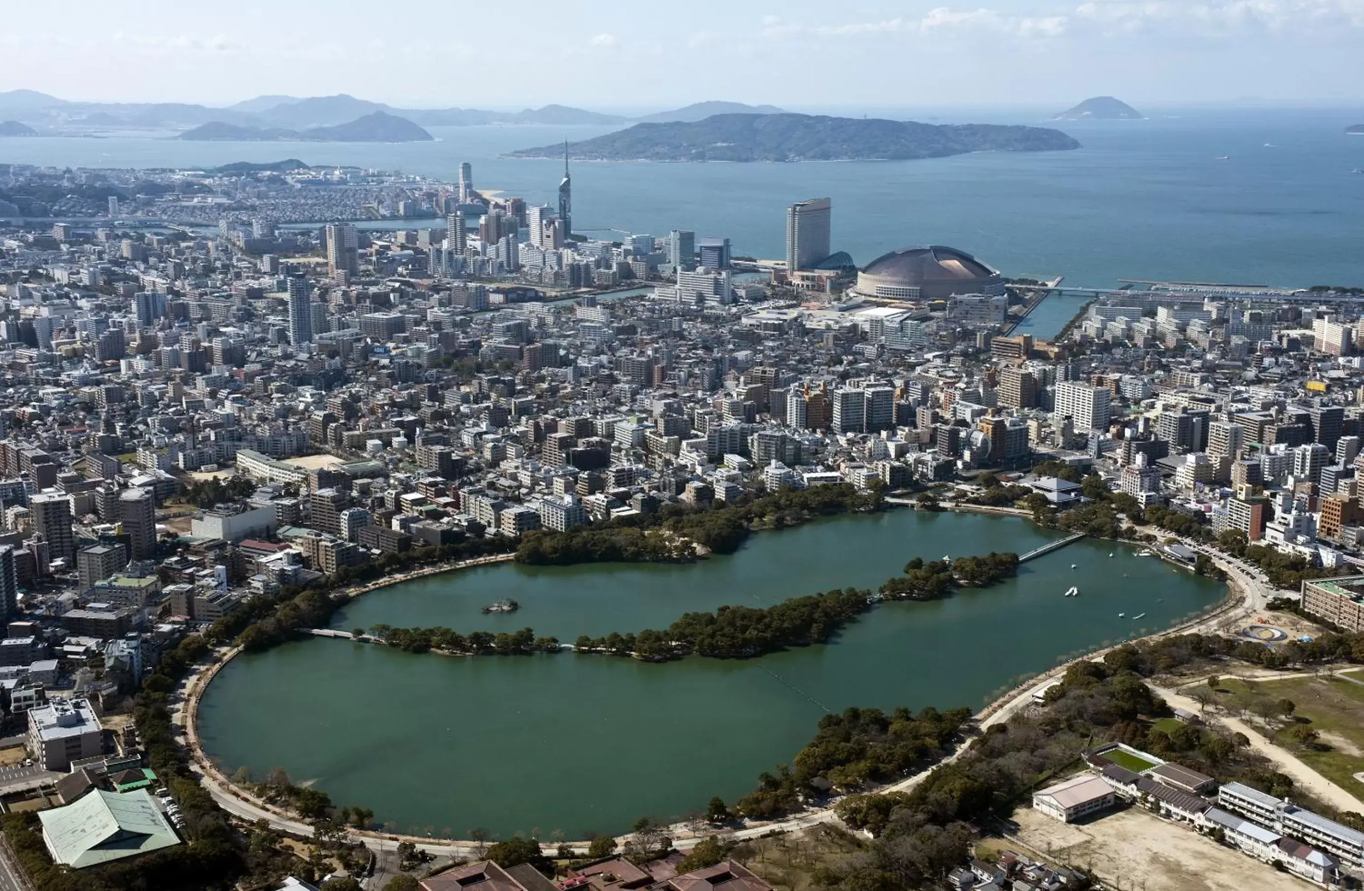 Location, Bird's-eye View in Hotel Eclair Hakata