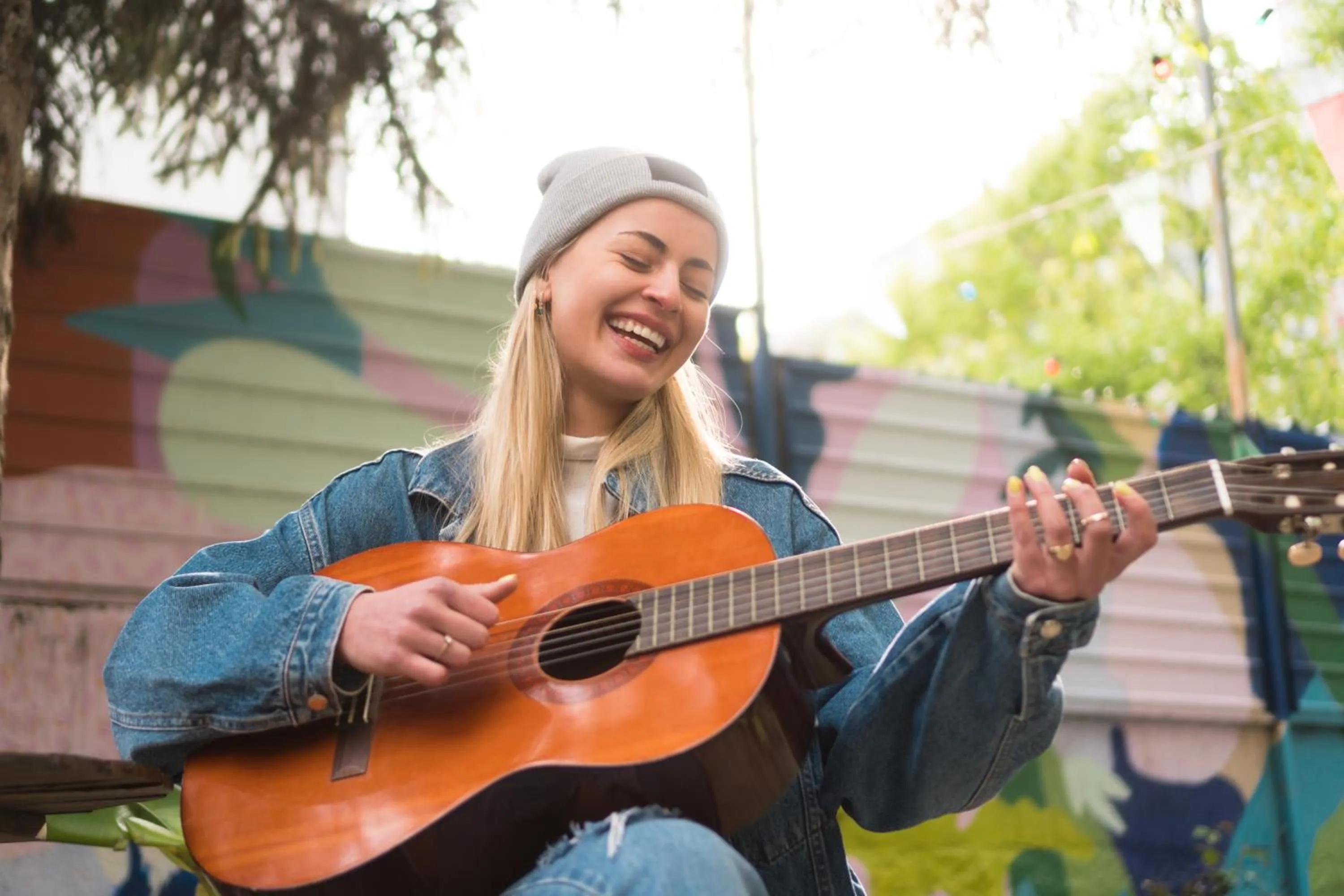 Garden in Good People Design Hostel