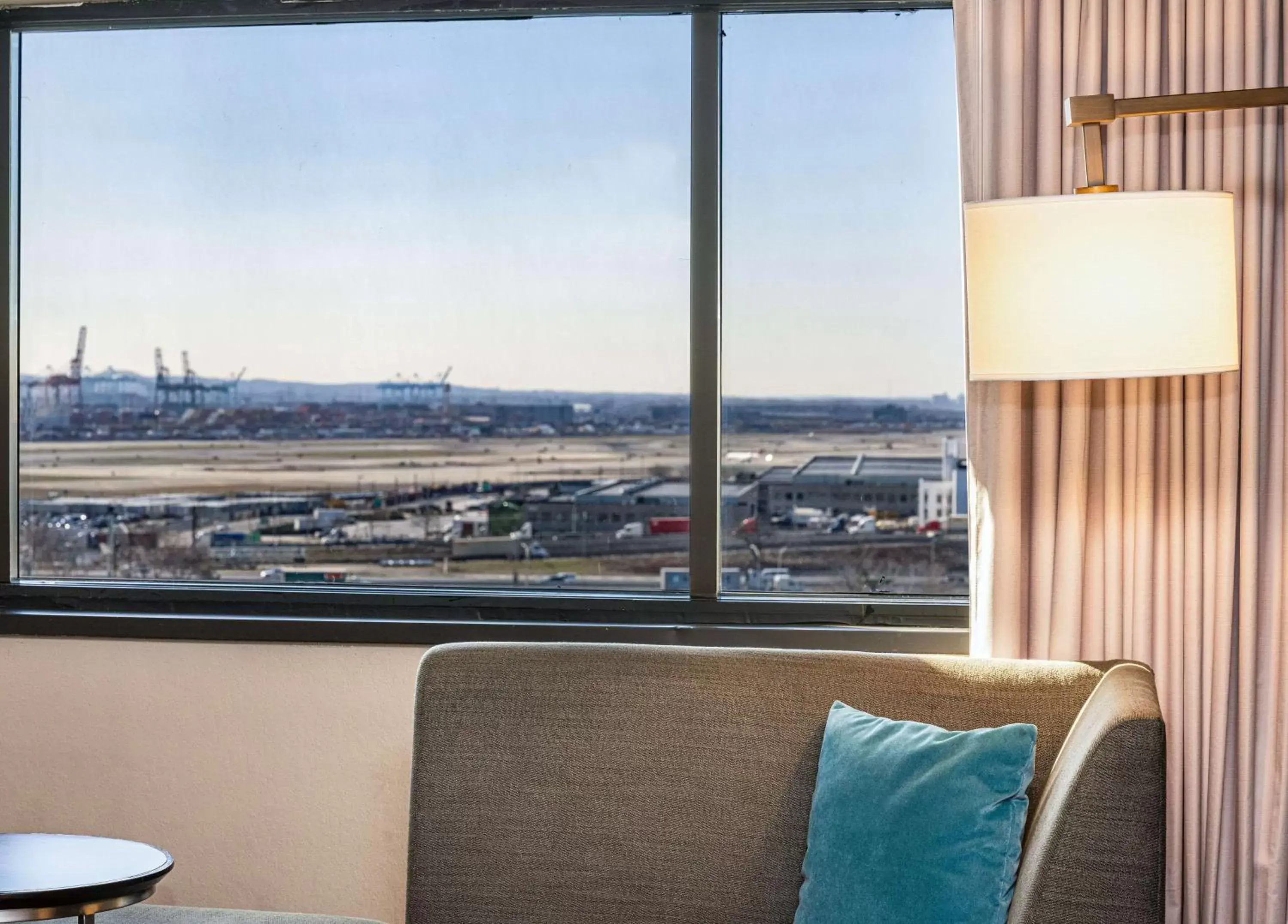 View (from property/room) in DoubleTree by Hilton Hotel Newark Airport