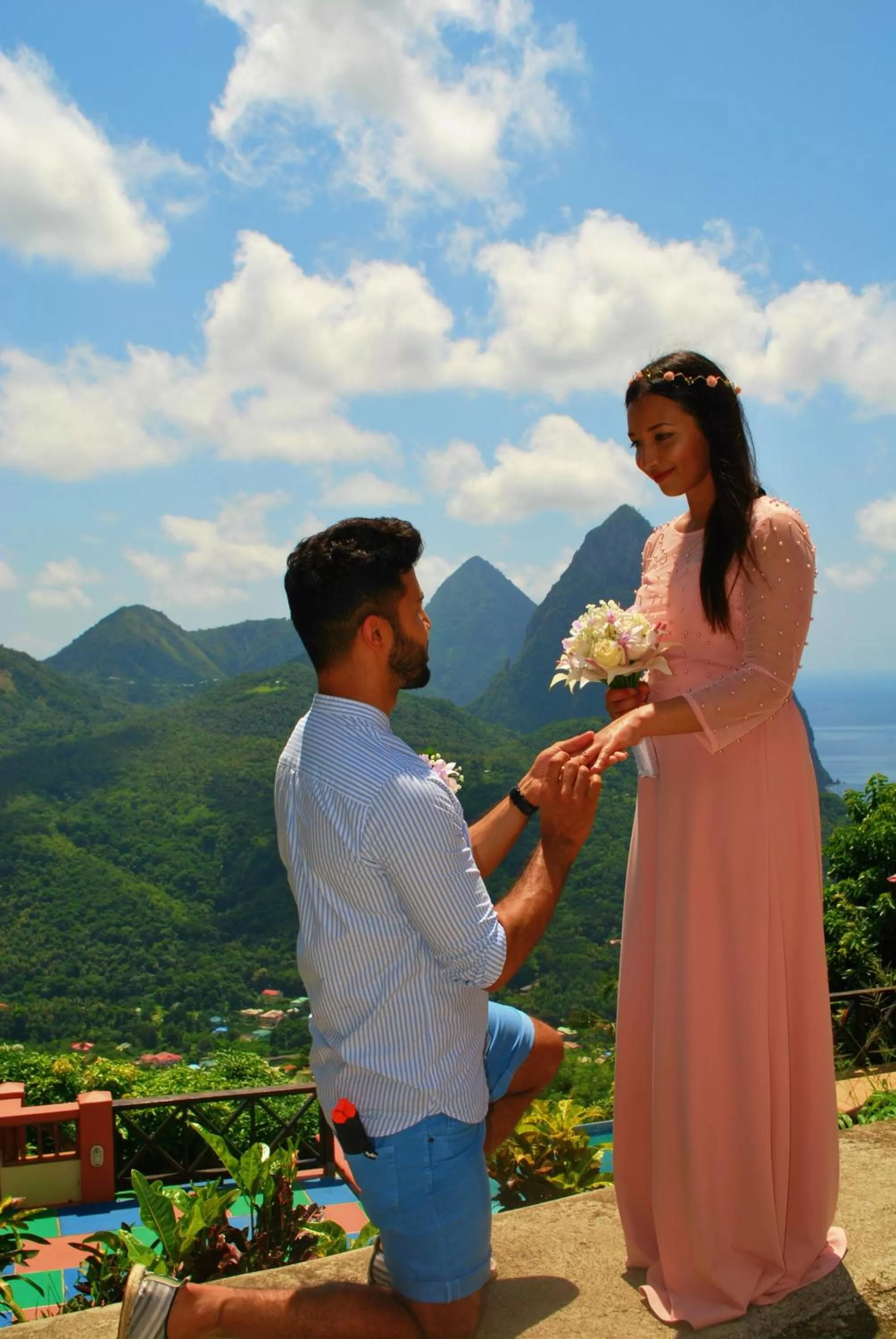 People in Samfi Gardens