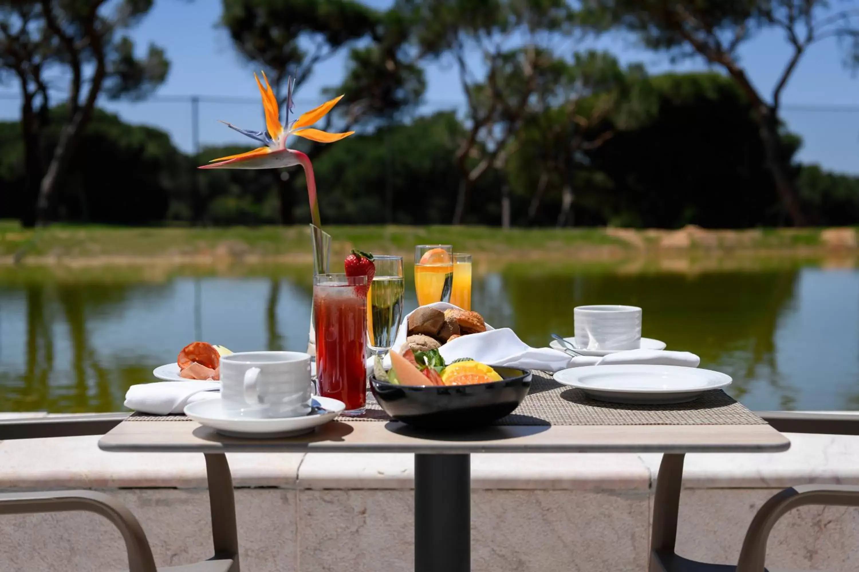 Food and drinks in Pestana Vila Sol Golf & Resort Hotel