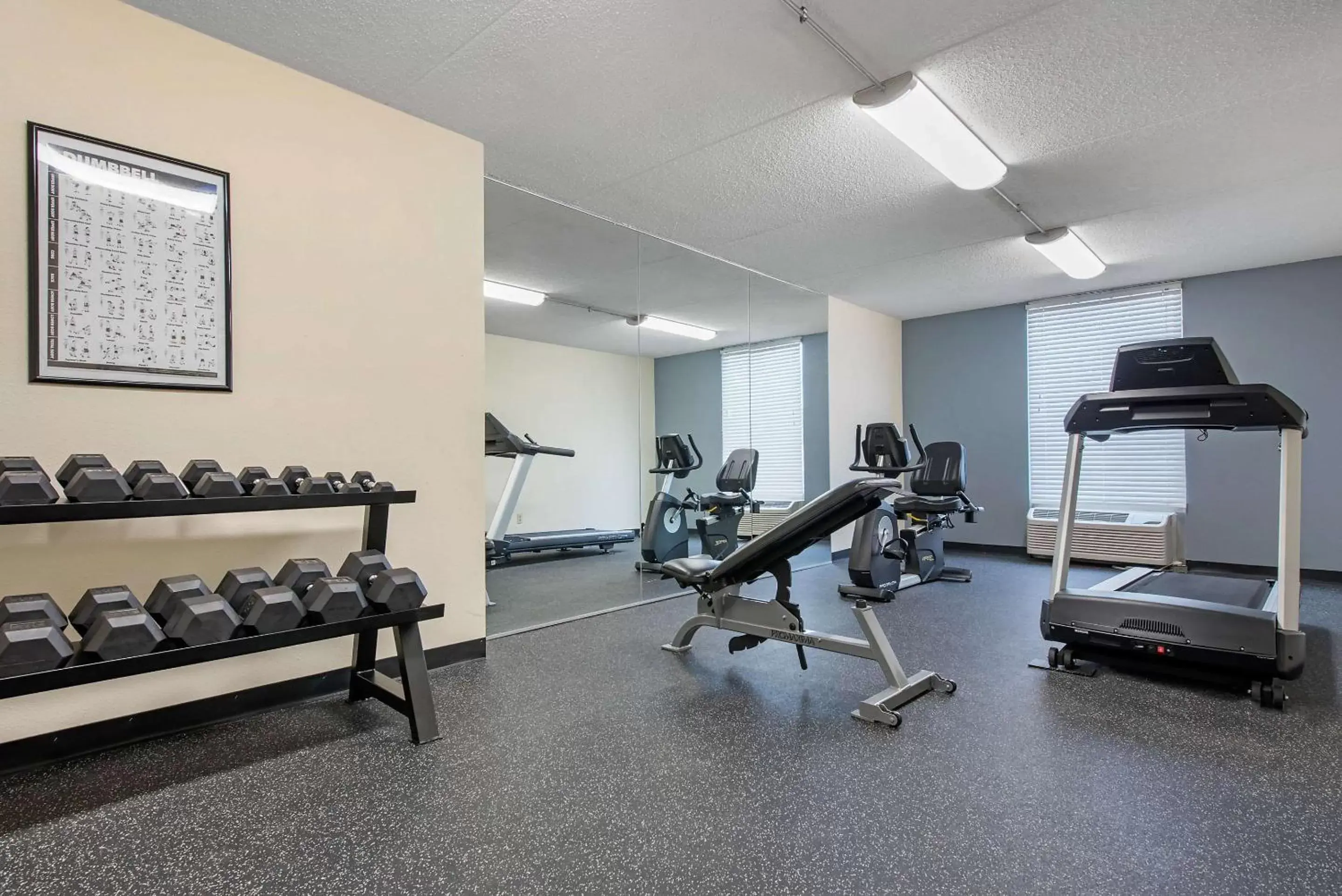 Fitness centre/facilities, Fitness Center/Facilities in Quality Inn & Suites Lafayette I-65