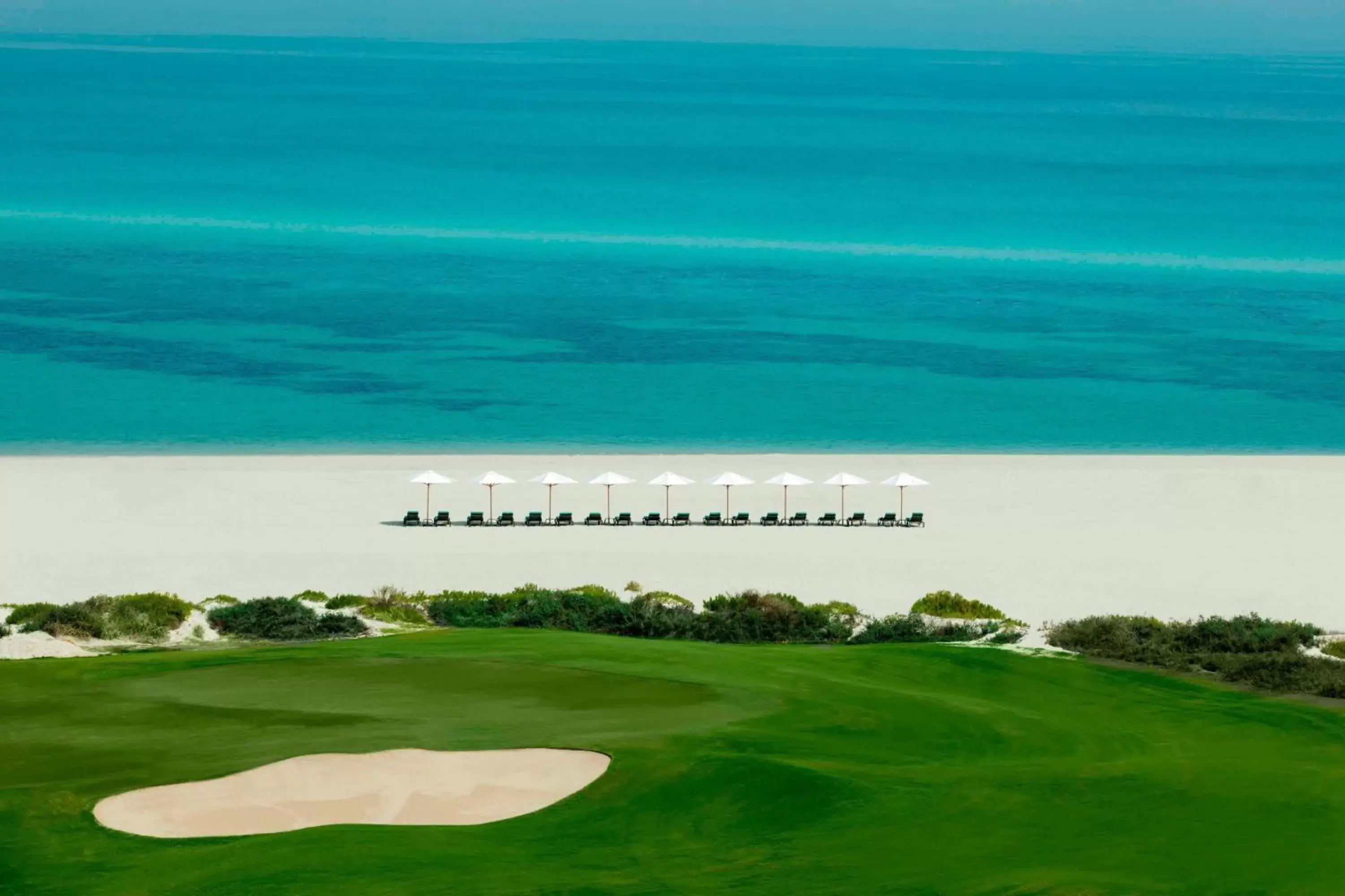 Beach, Golf in The St. Regis Saadiyat Island Resort, Abu Dhabi