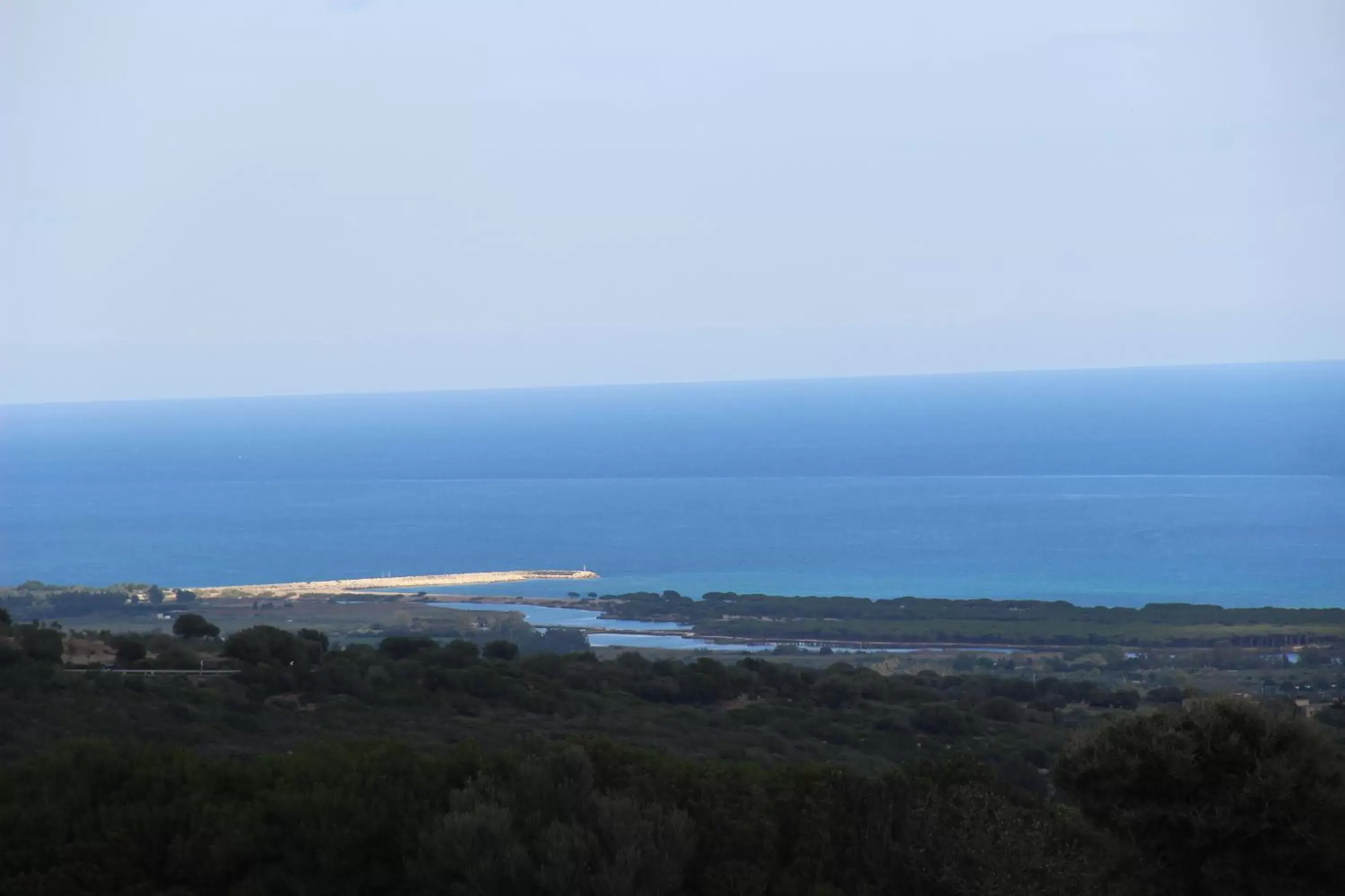 Natural landscape in Tenute Efis