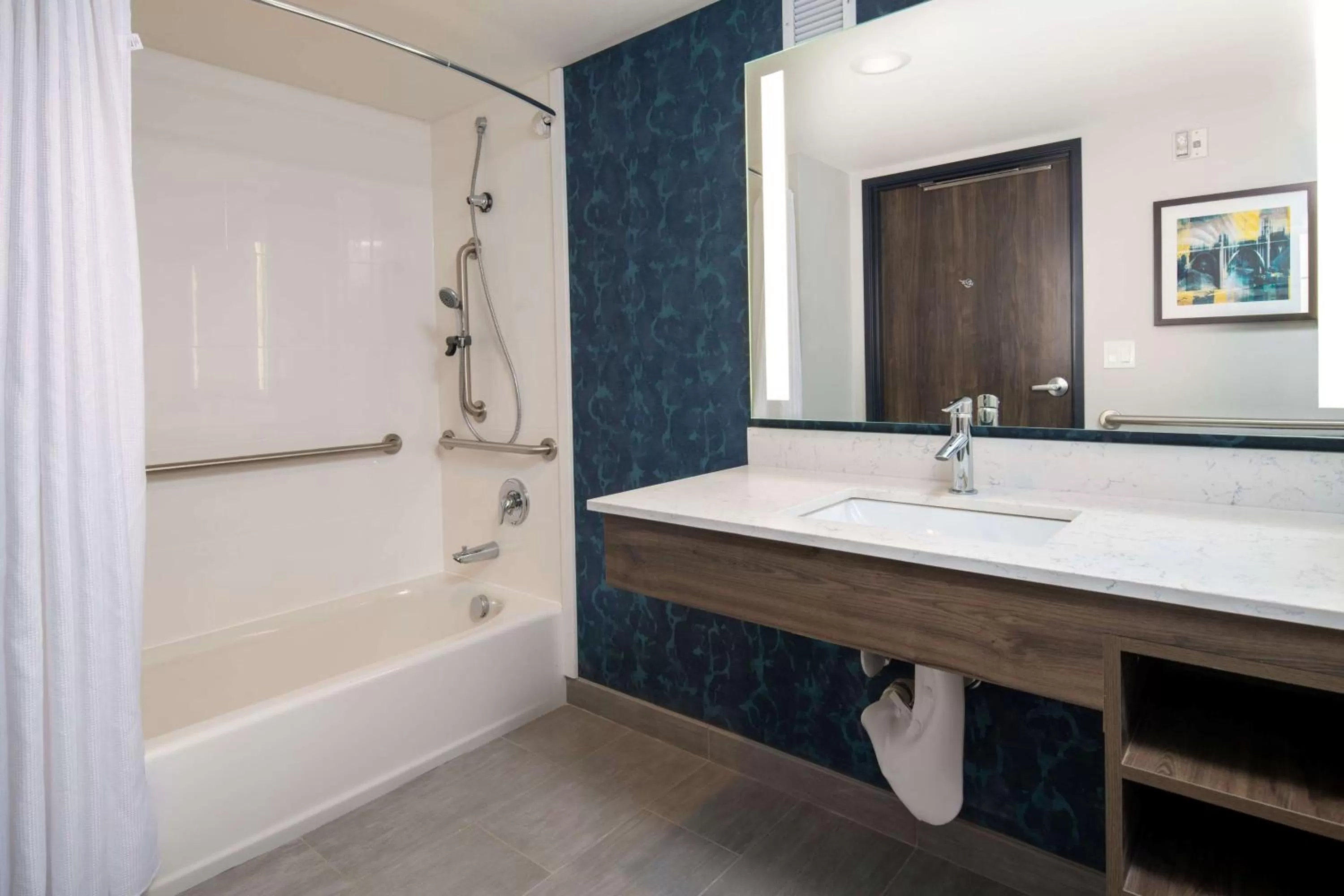 Bathroom in La Quinta Inn & Suites by Wyndham Spokane Downtown