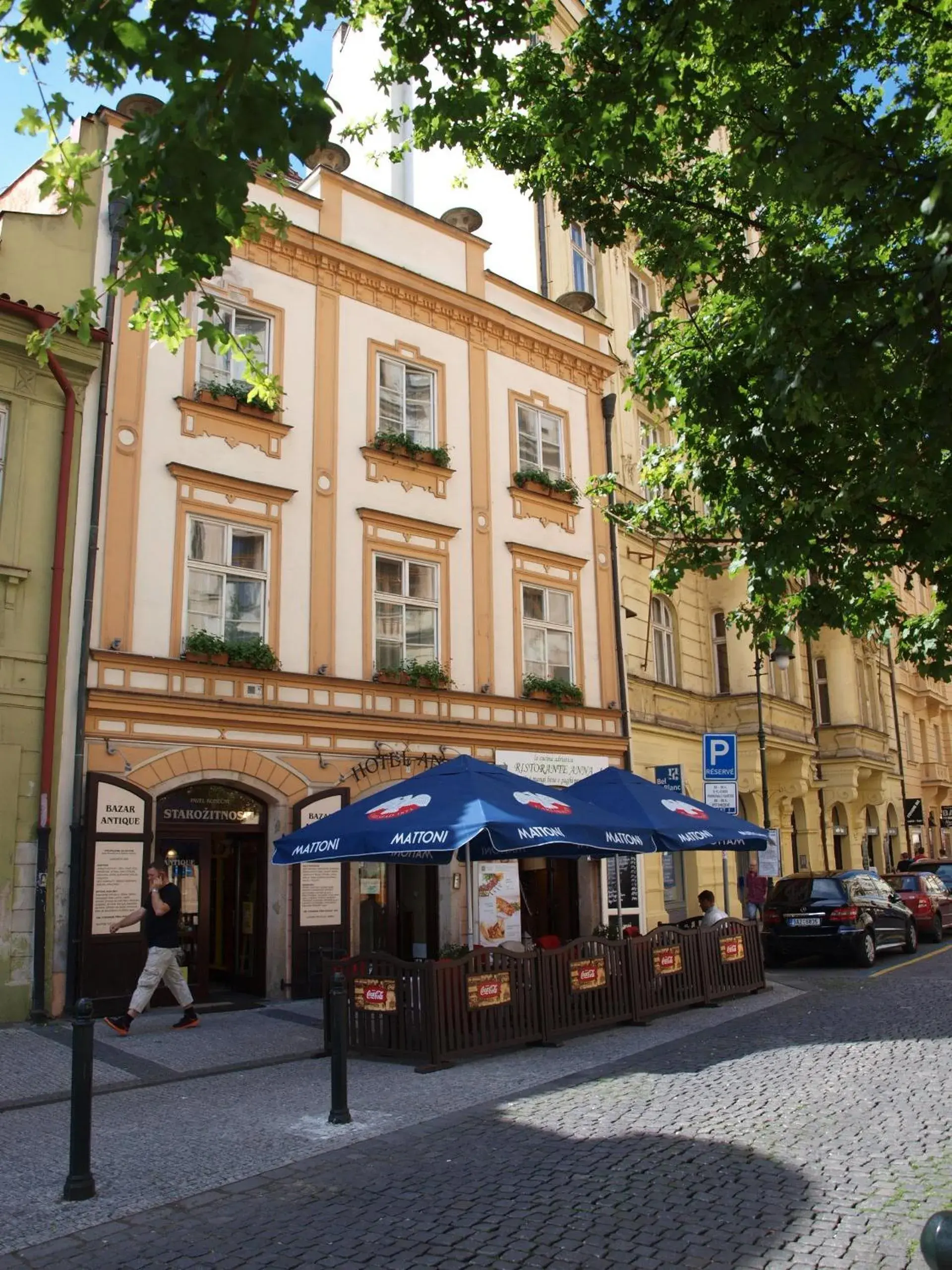 Facade/entrance, Property Building in Antik Hotel Prague