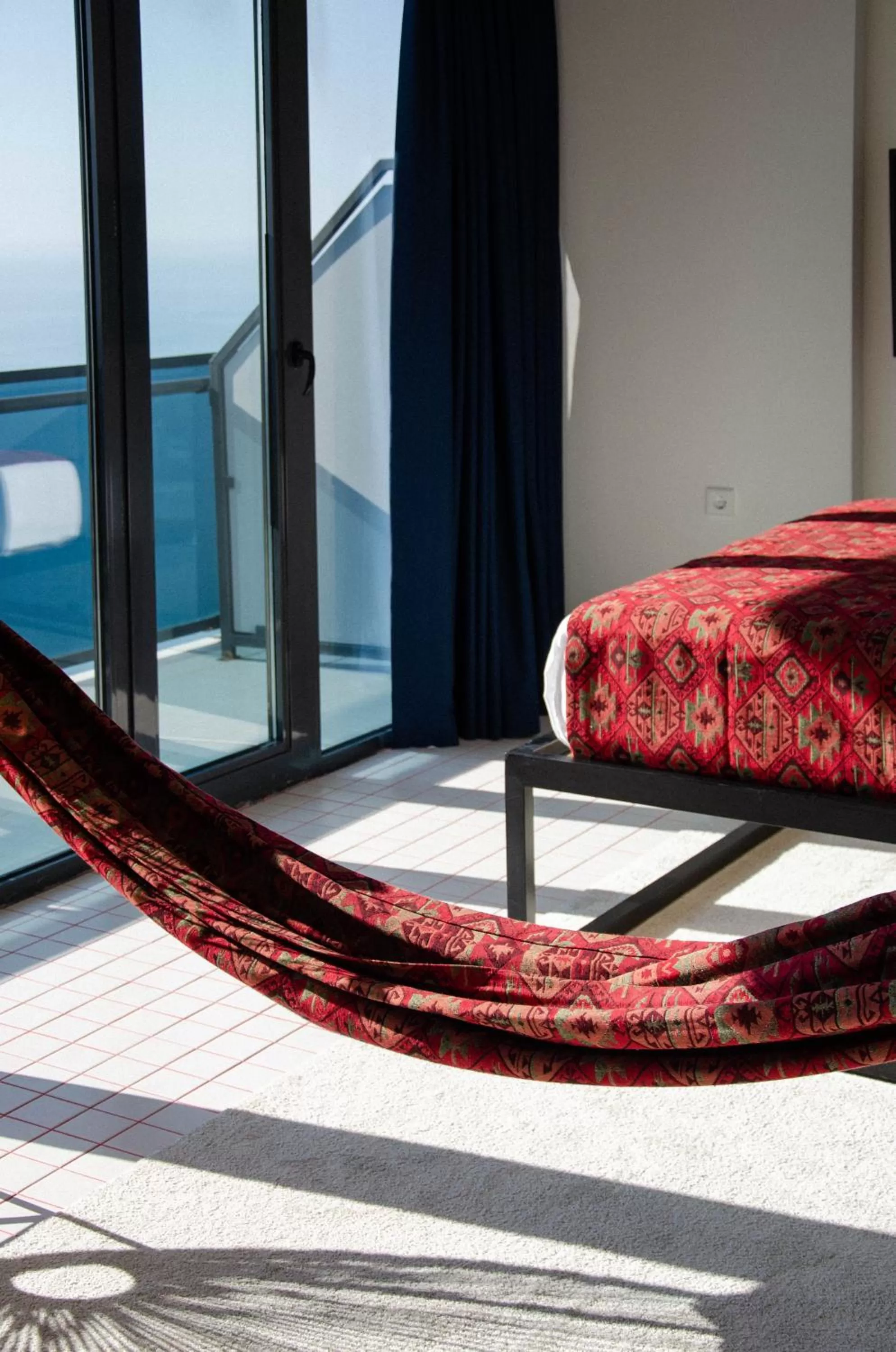 Bed in Kartuli Hotel