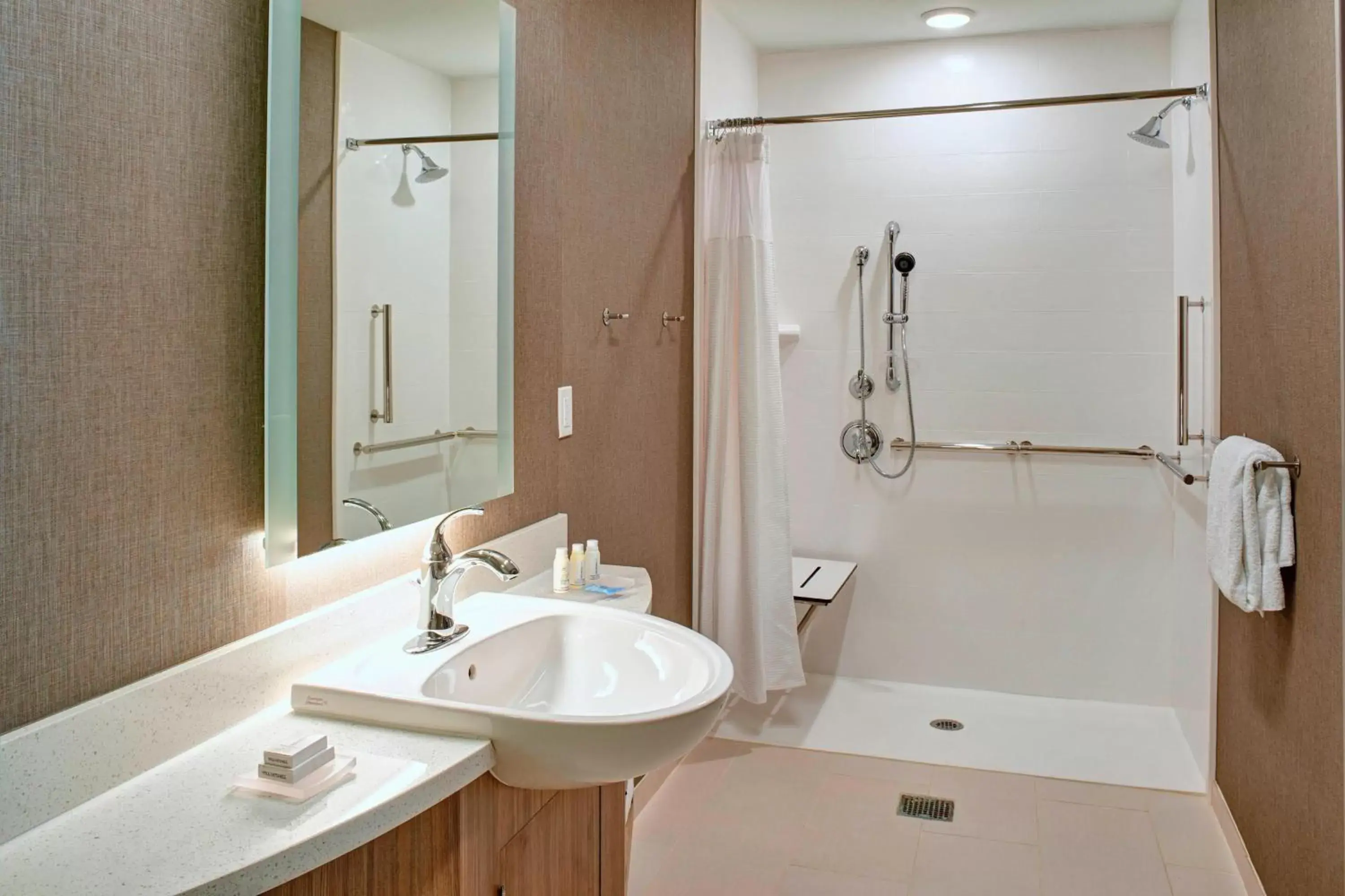 Bathroom in SpringHill Suites by Marriott Grand Rapids West