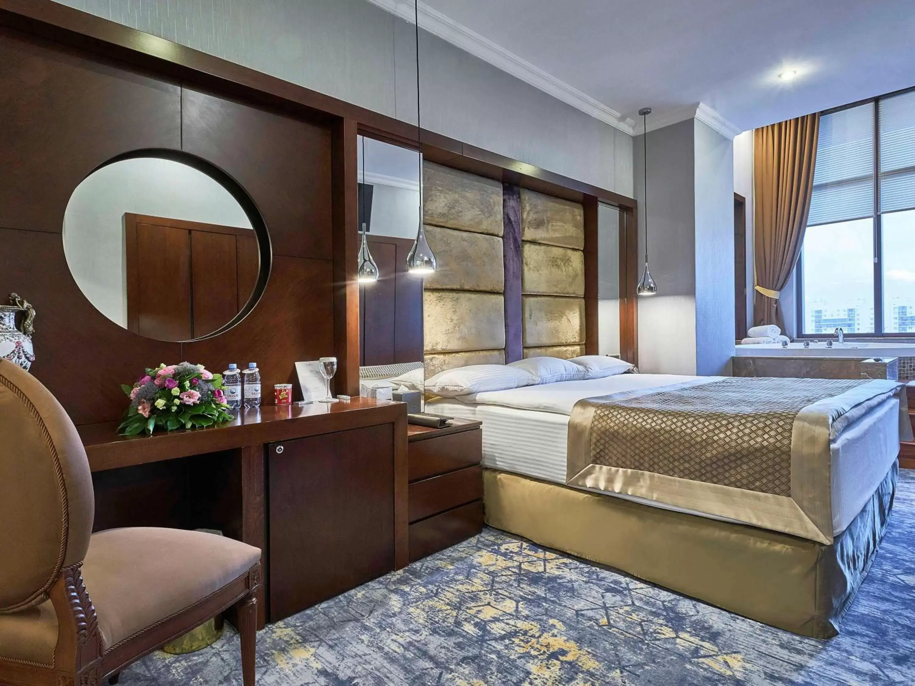 Photo of the whole room, Bed in Rixos President Hotel Astana