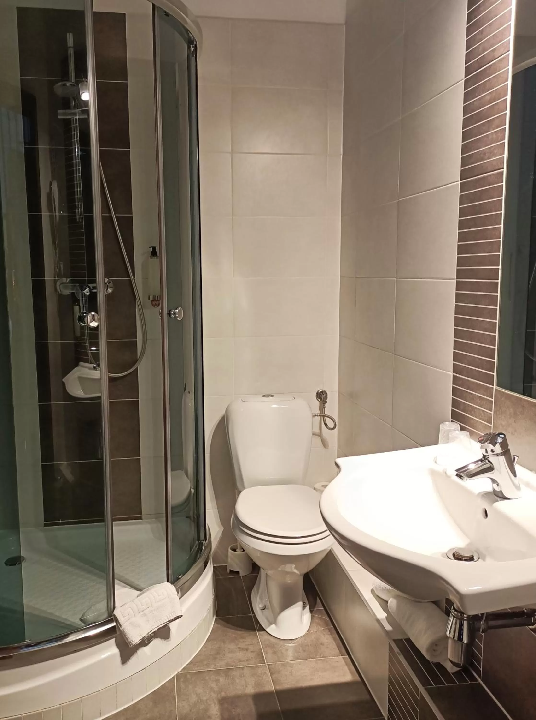 Shower in Hotel Beskidzki Raj Medical SPA