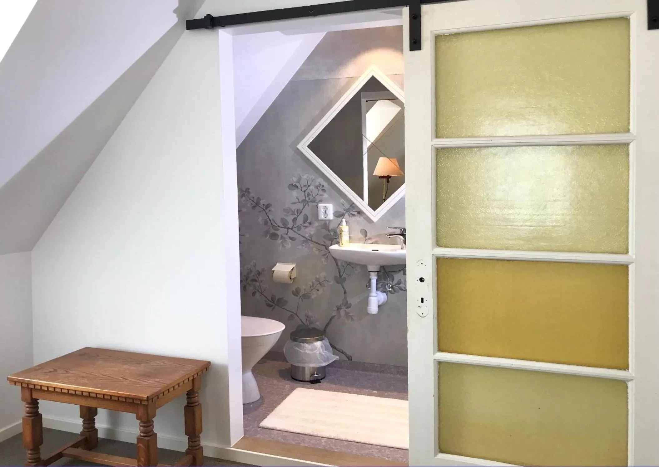 Toilet in Tryde 1303 B&B på Österlen