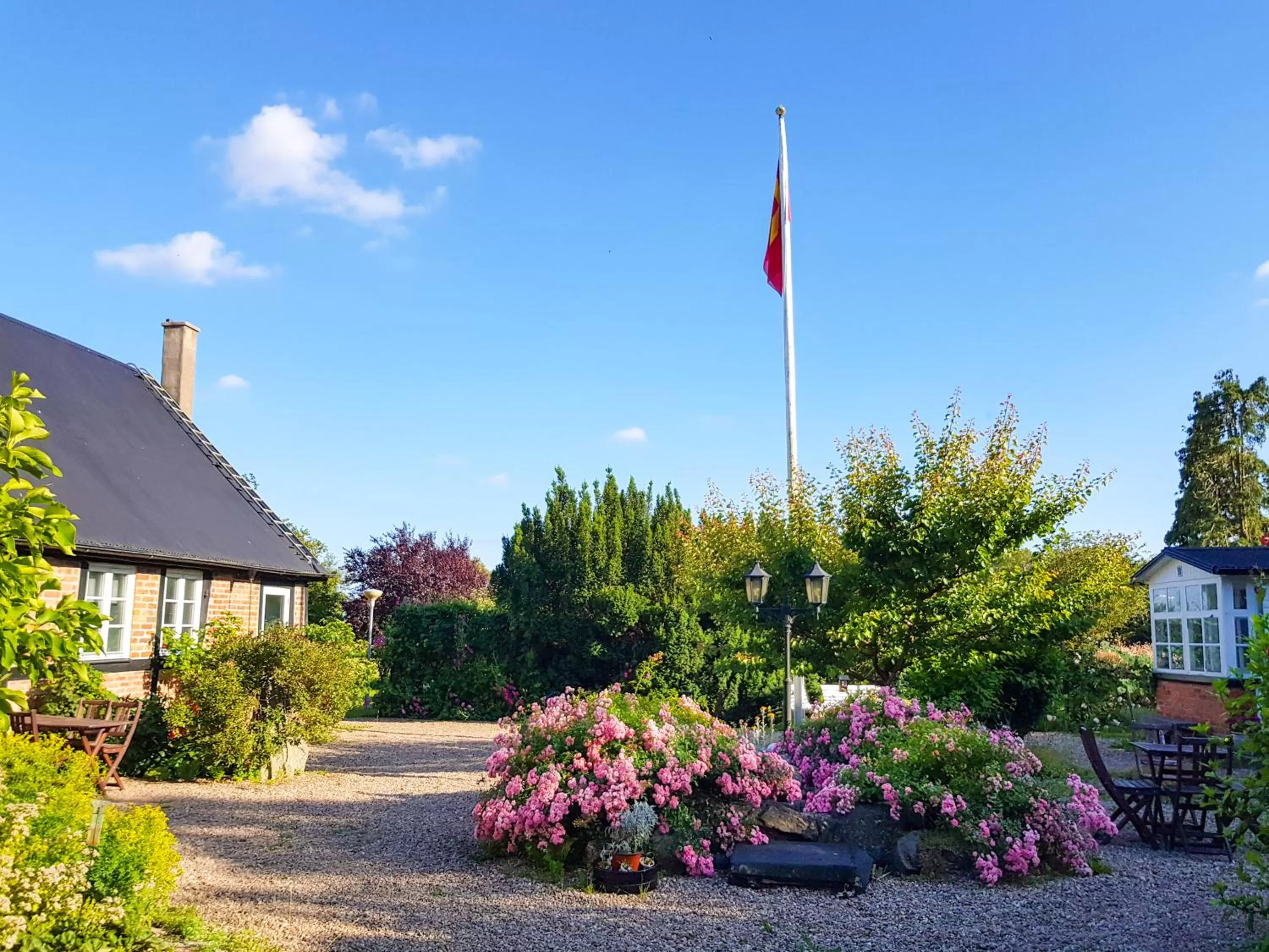 Garden in Stora Herrestad B&B