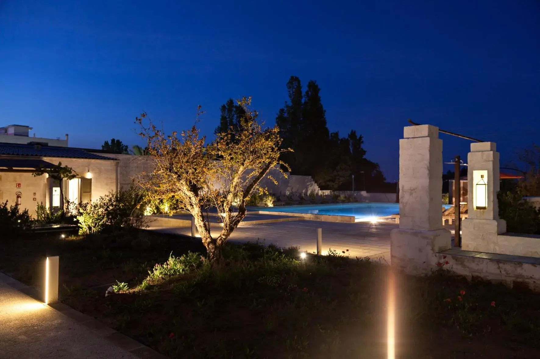 Garden view, Swimming Pool in Borgo Sentinella