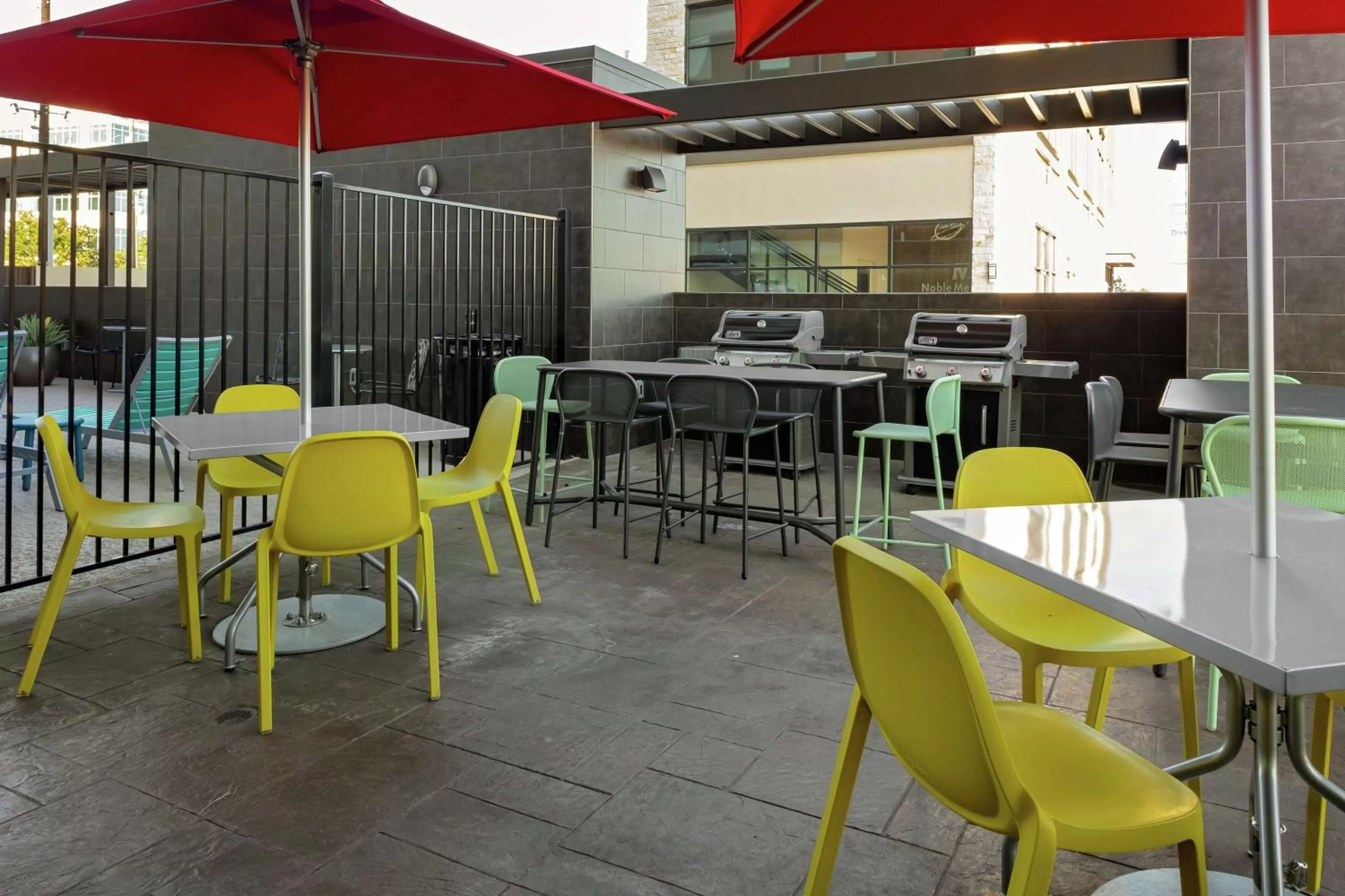 Patio in Home2 Suites By Hilton Sugar Land Rosenberg
