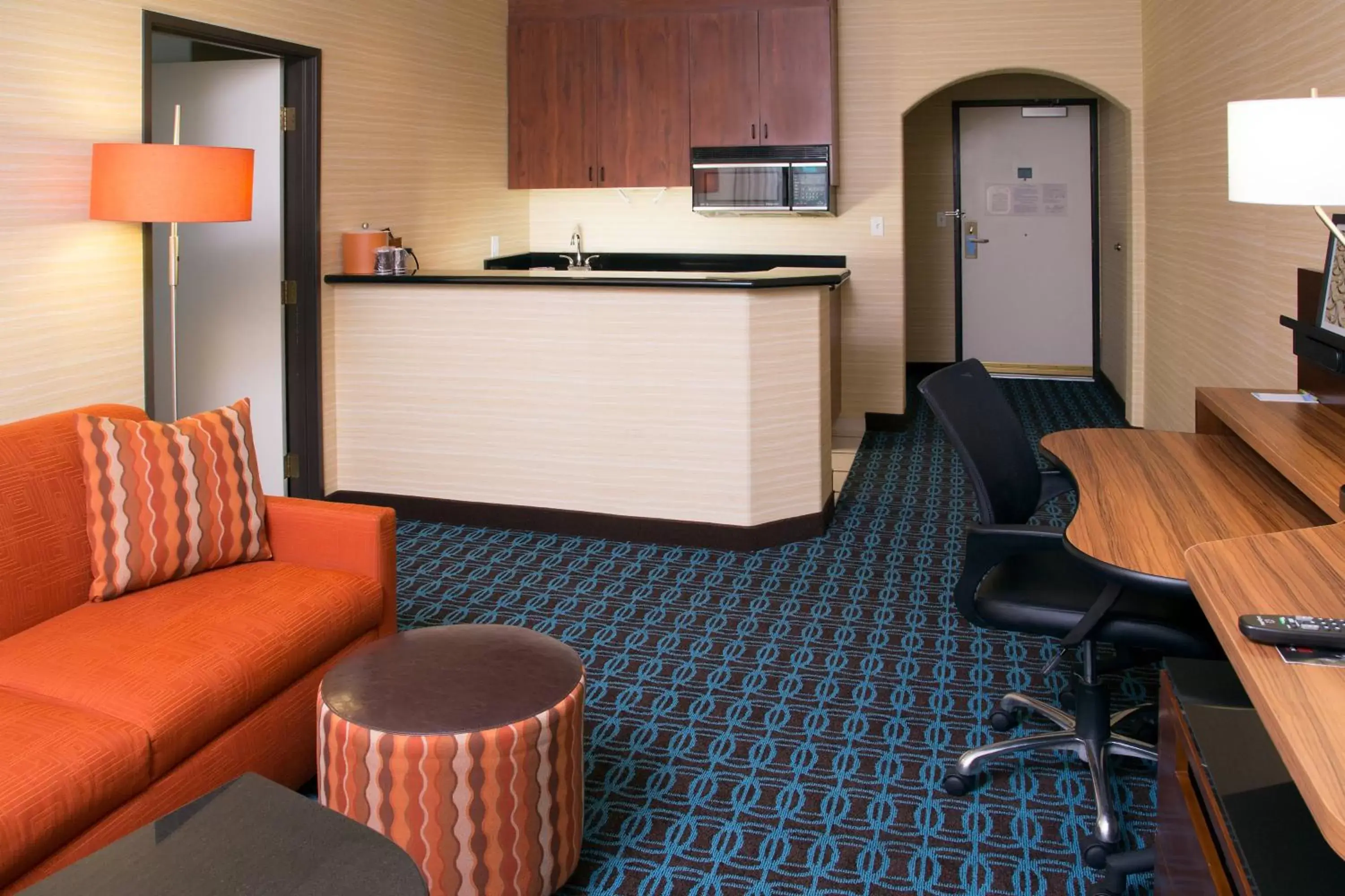 Living room, Lobby/Reception in Fairfield Inn Anaheim Hills Orange County