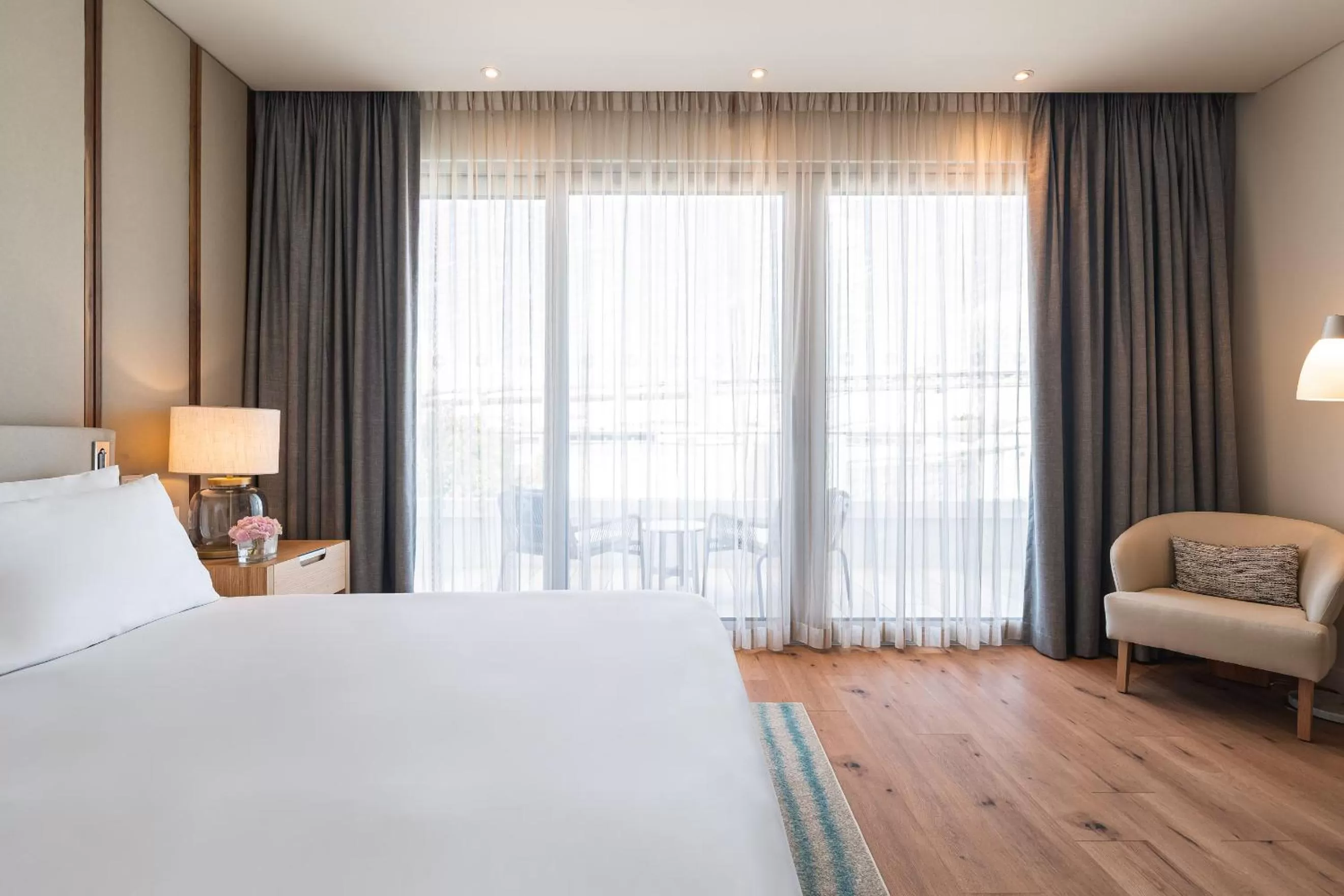 Bed in Hyatt Regency Lisbon