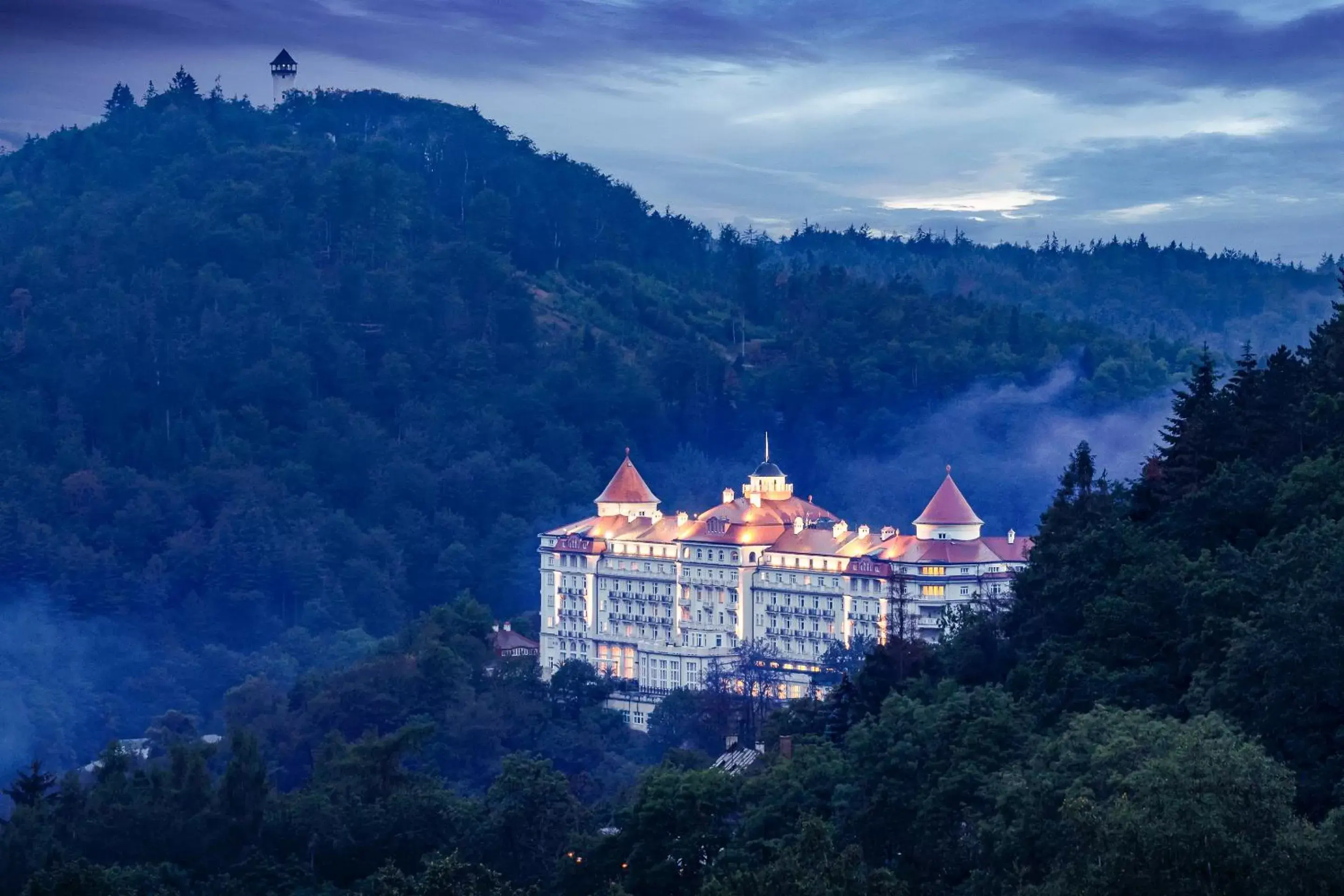 Bird's eye view in Spa Hotel Imperial