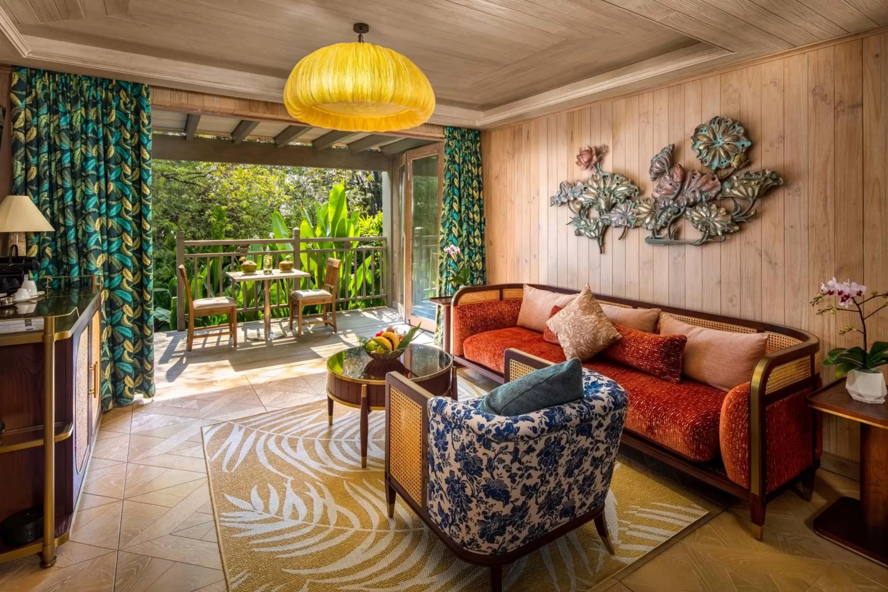 Living room, Seating Area in An Lam Retreats Saigon River