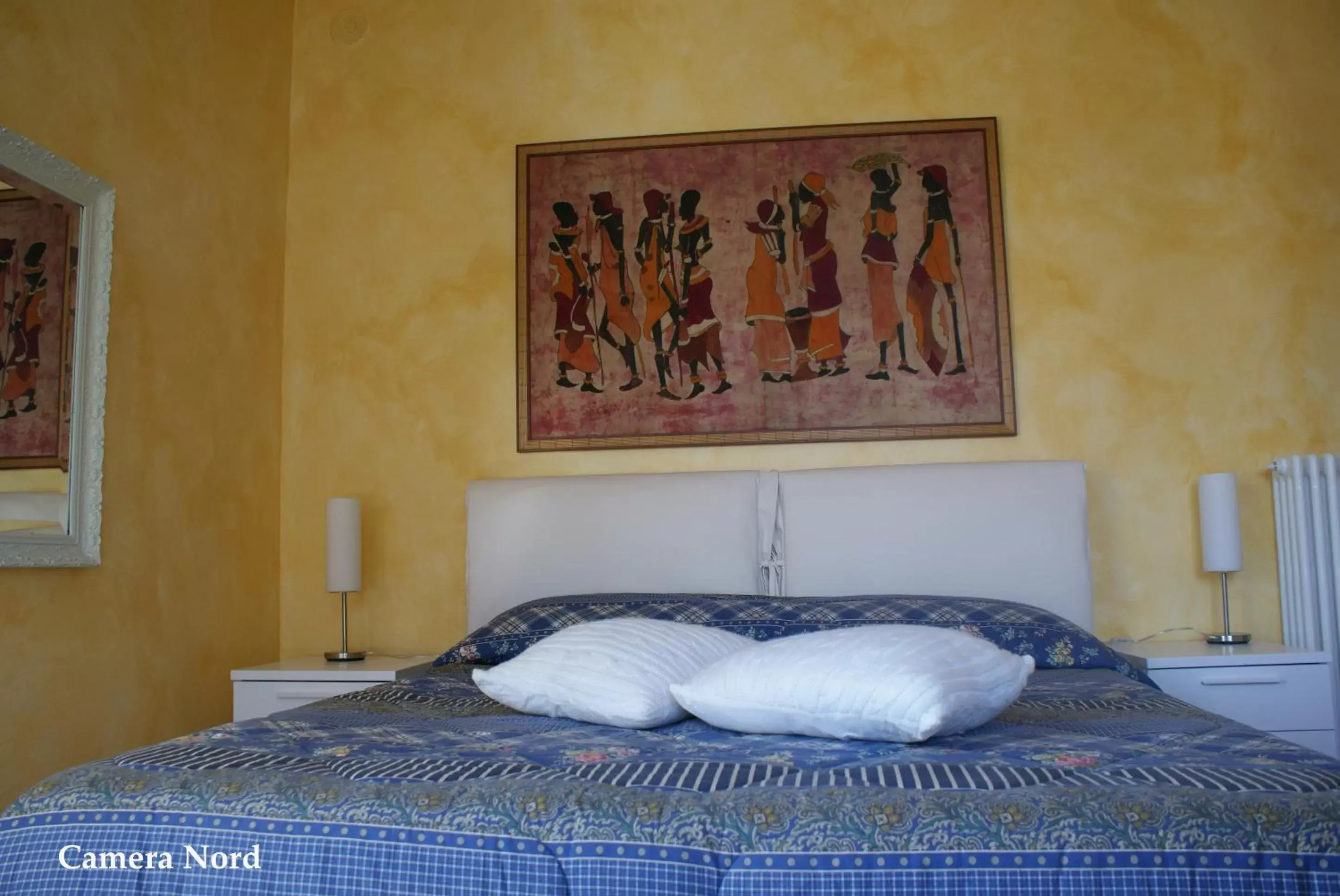 Decorative detail, Bed in B&B Margherita