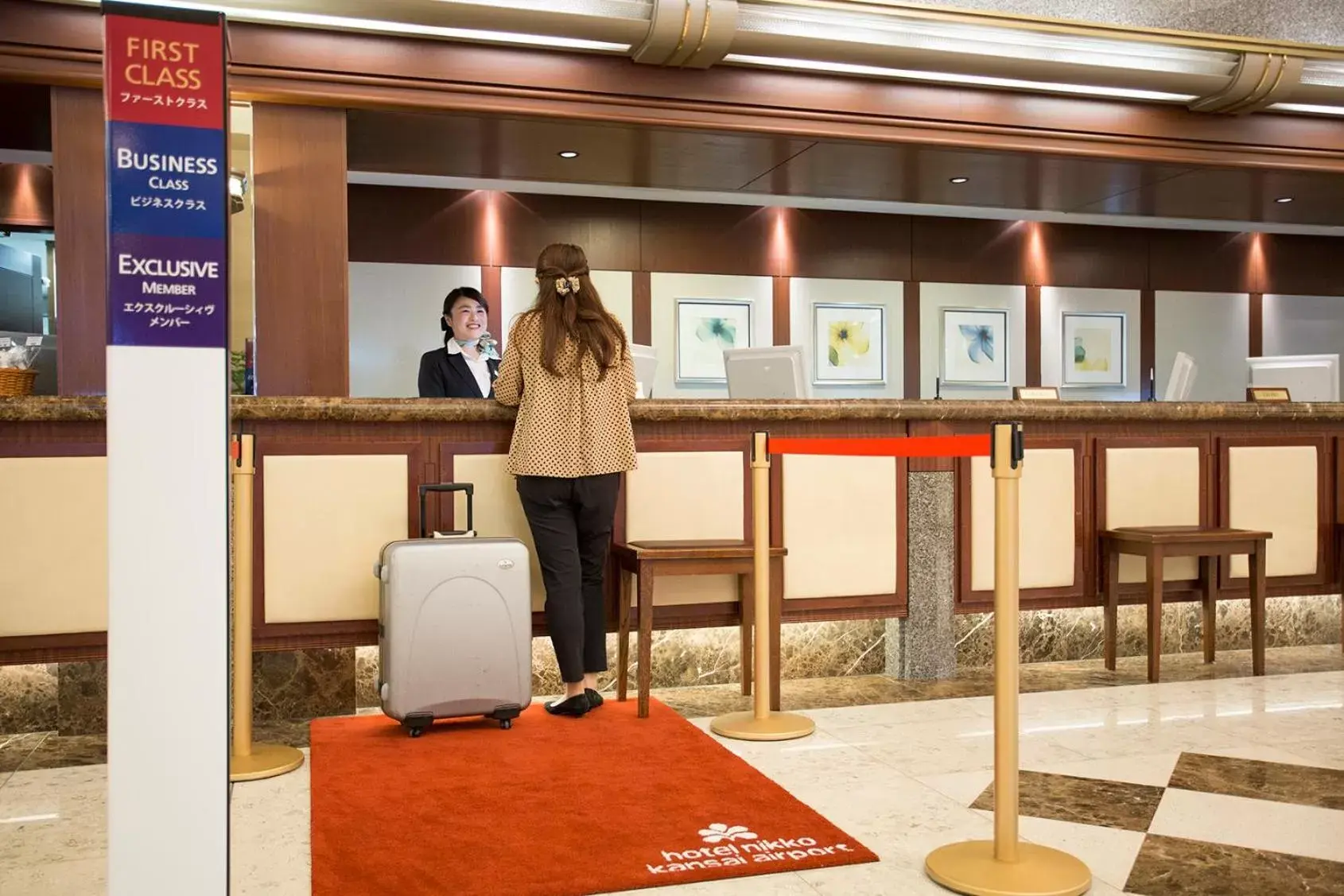 Lobby or reception in Hotel Nikko Kansai Airport - 3 mins walk to the airport