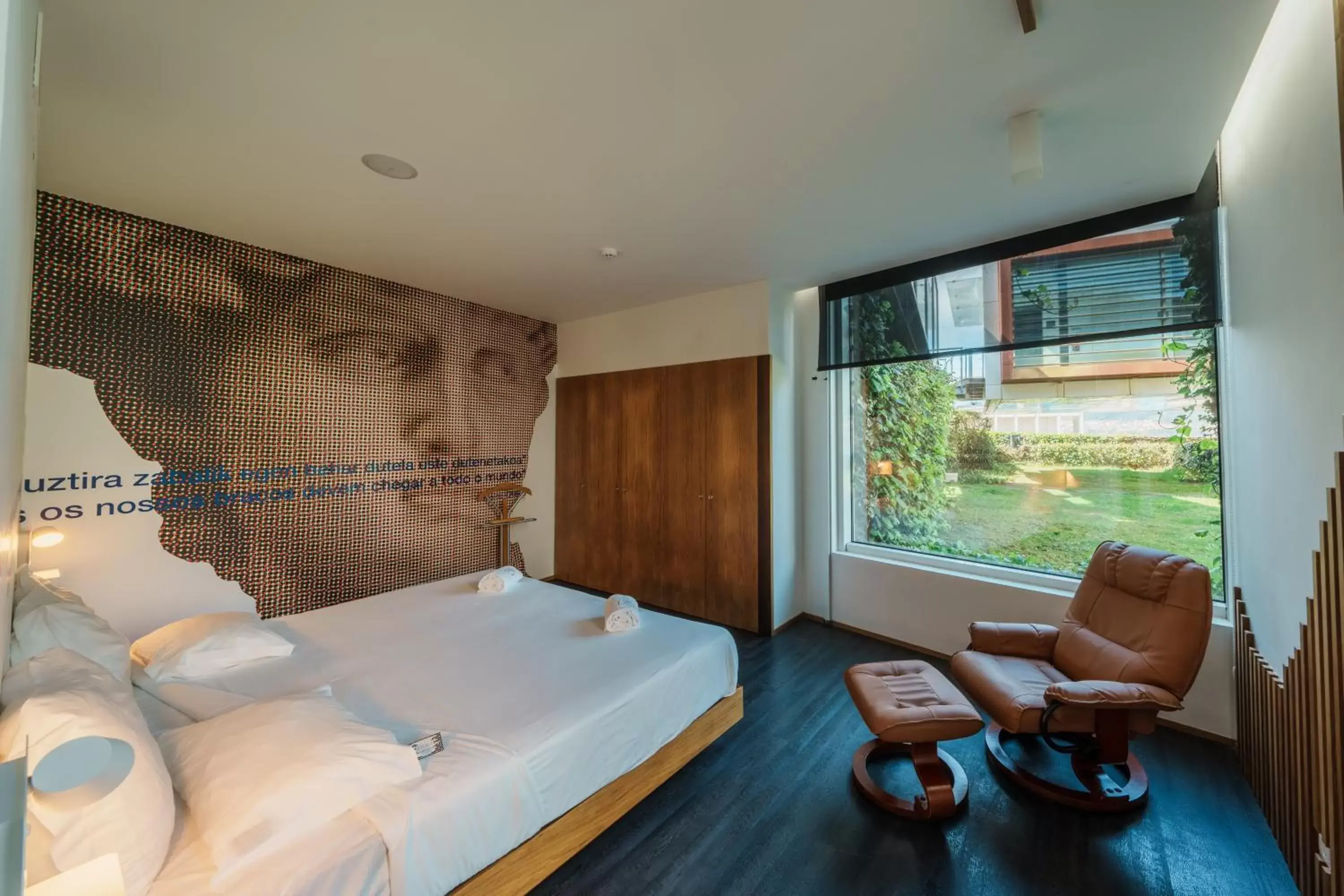 Bedroom in Design & Wine Hotel