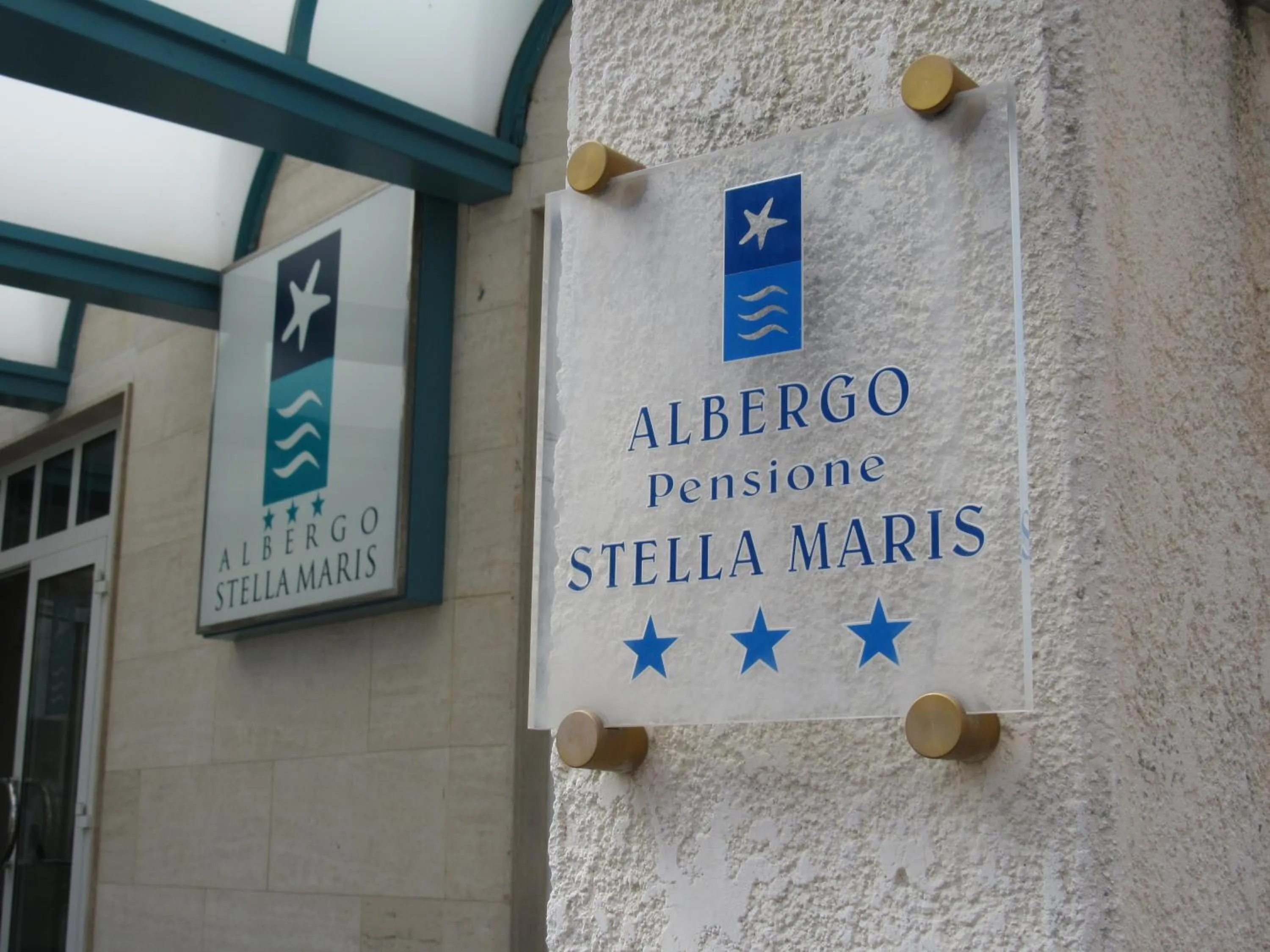 Facade/entrance in Hotel Stella Maris