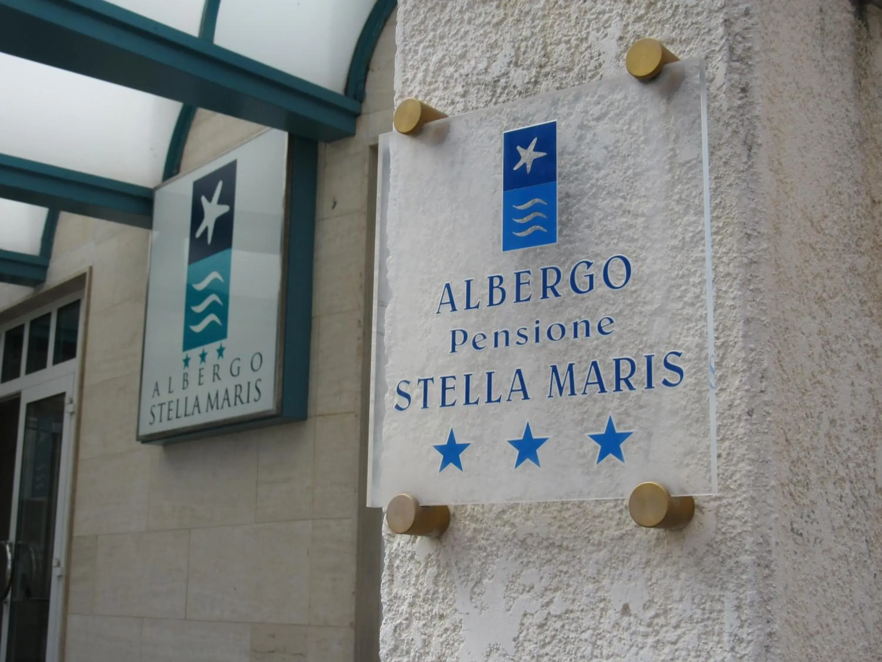 Facade/entrance, Property Logo/Sign in Hotel Stella Maris