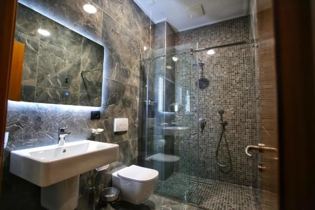 Bathroom in Portik Hotel