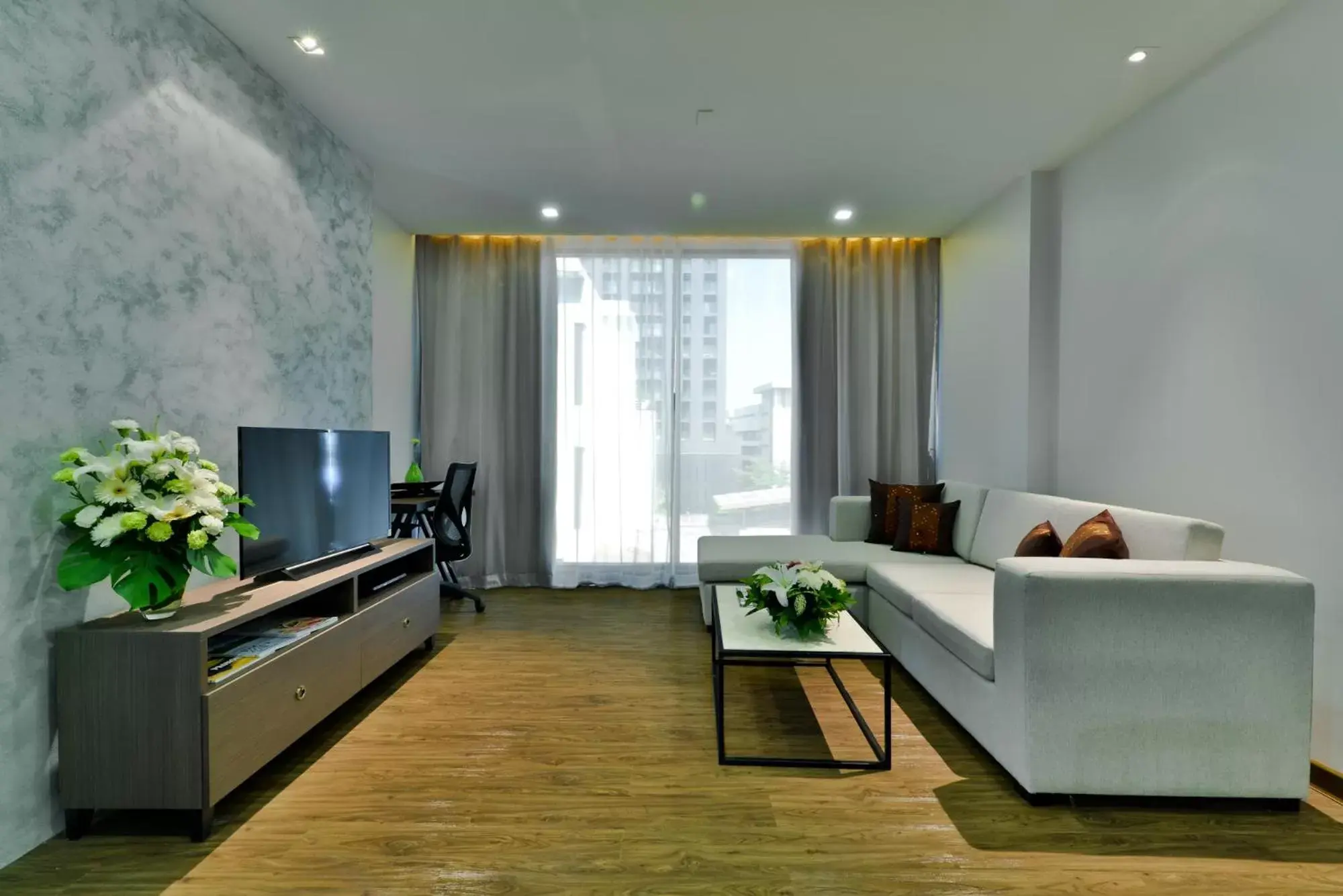TV and multimedia, Seating Area in Civic Horizon Hotel & Residence