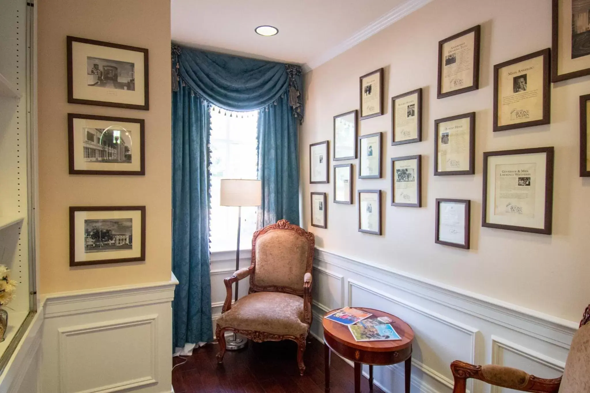 Lobby or reception, Seating Area in Historic Boone Tavern