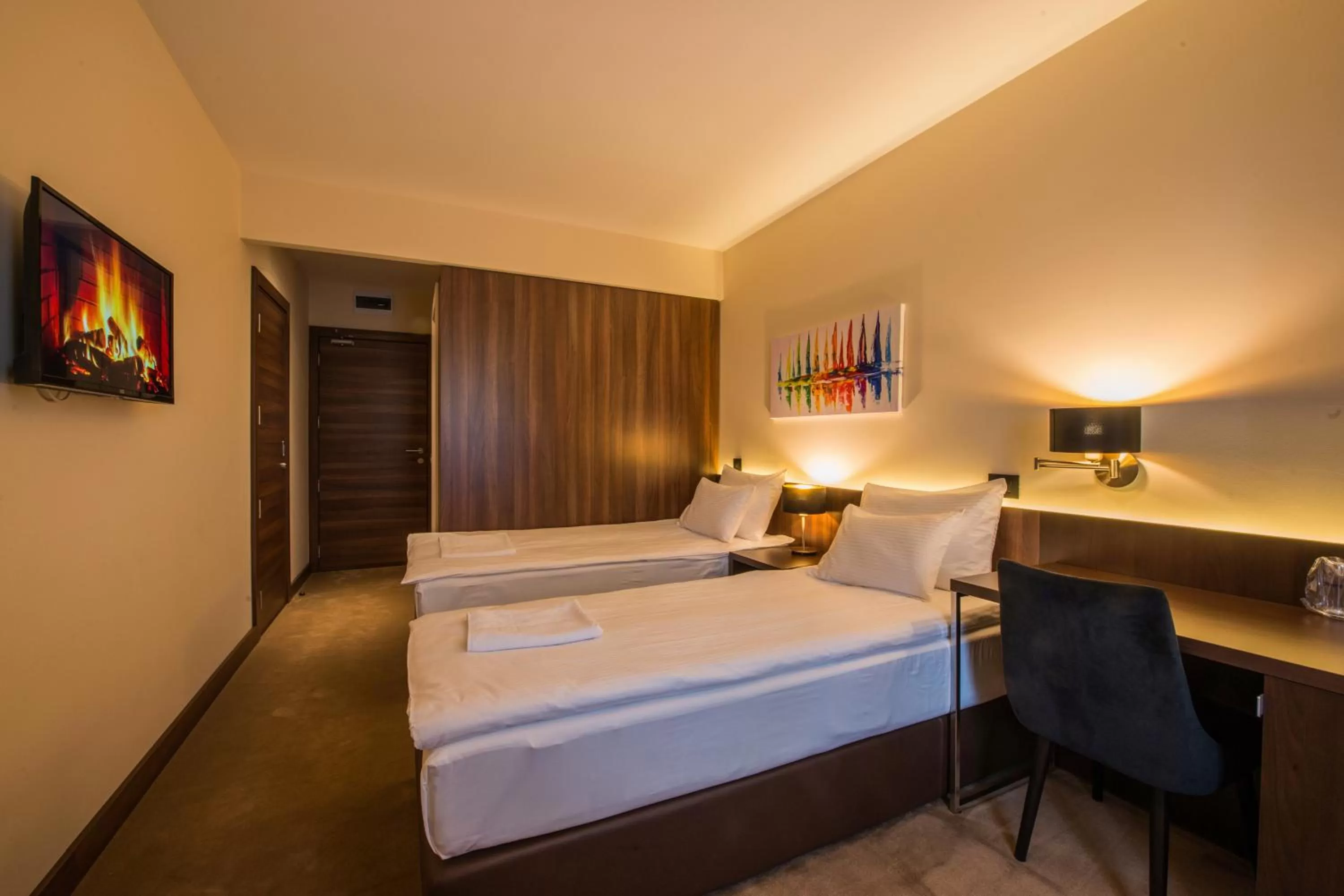 Bed in Hotel Spa Grad