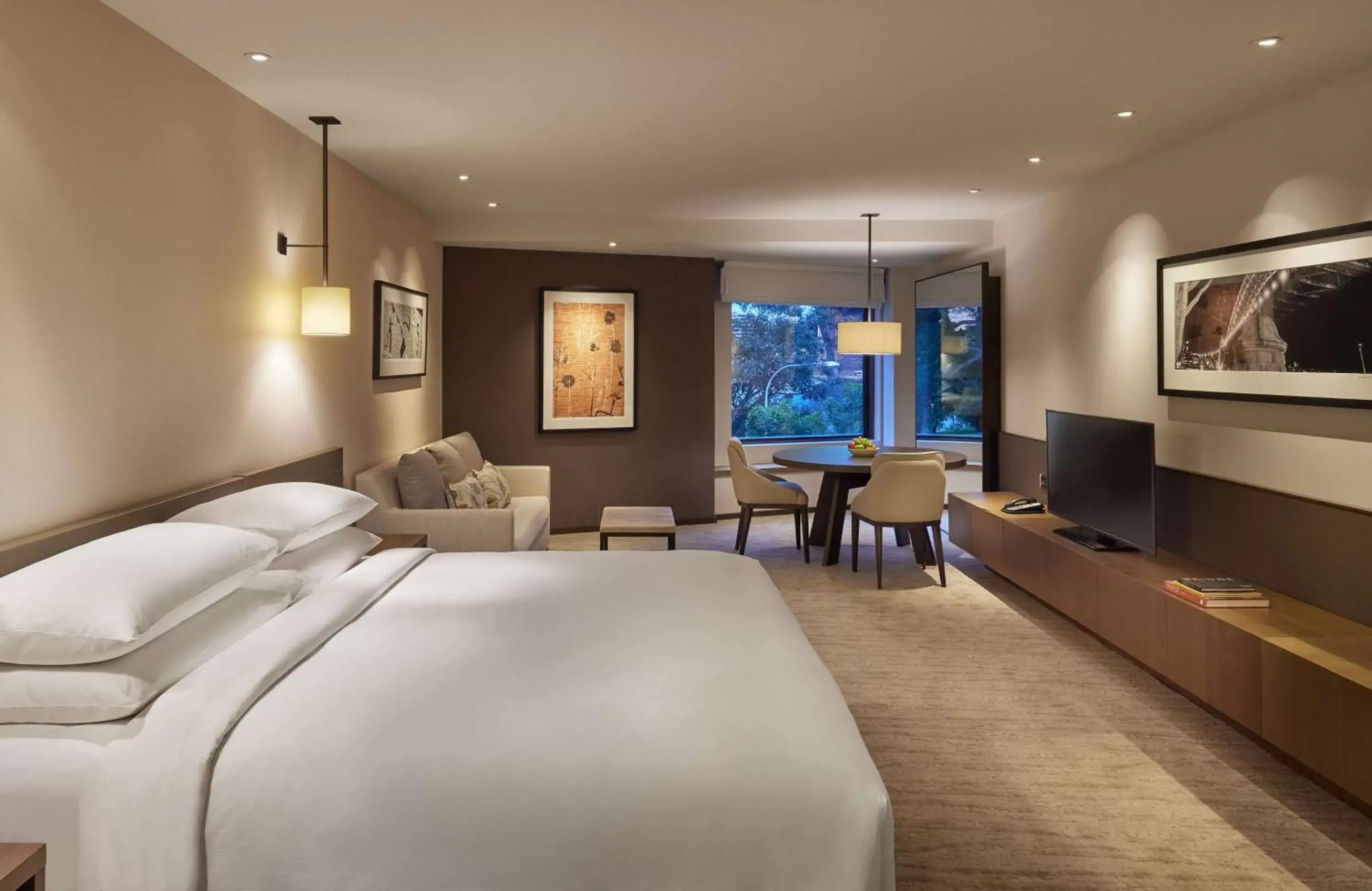 Bedroom in Park Hyatt Sydney