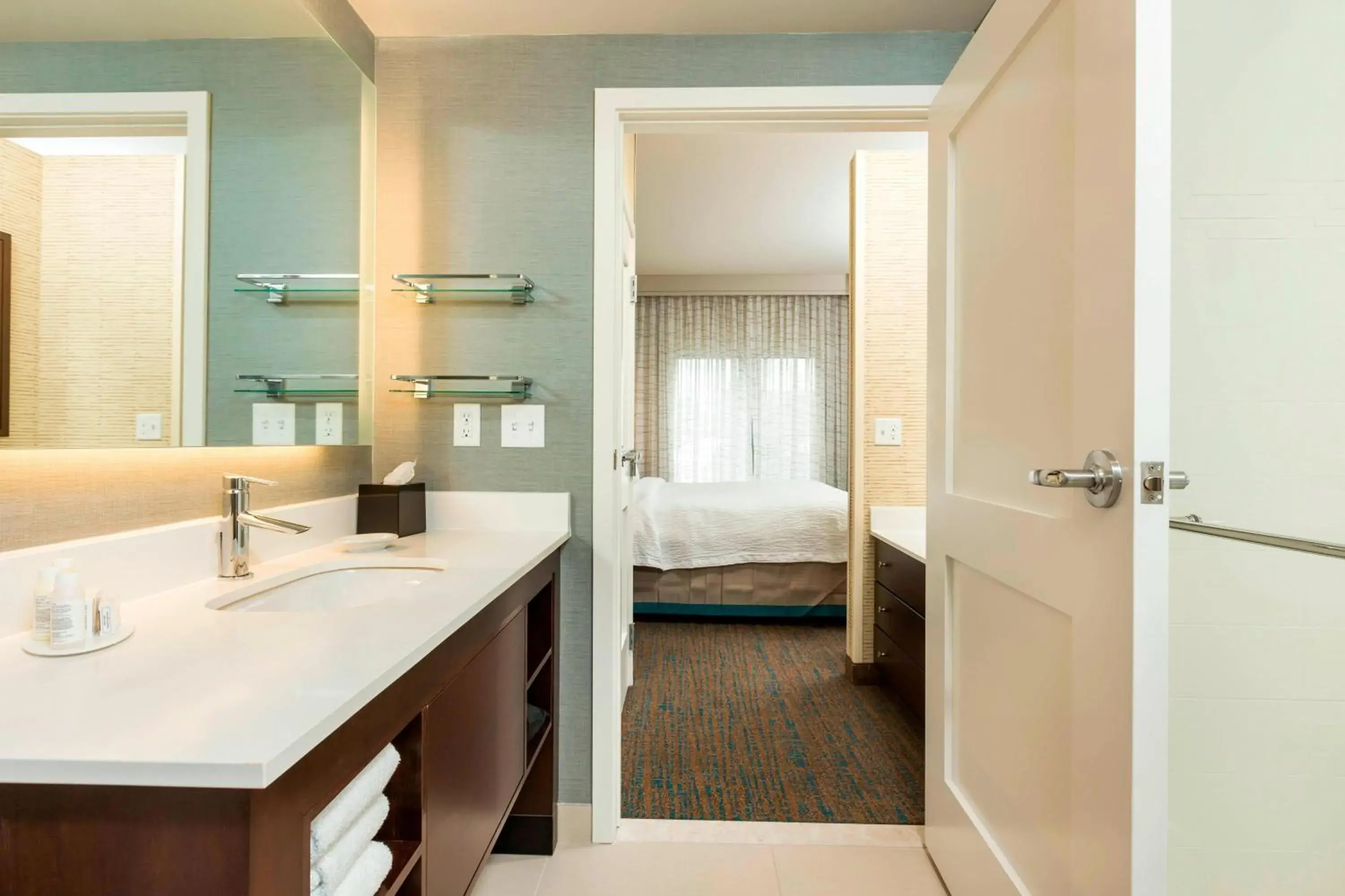 Bathroom in Residence Inn by Marriott Portland Hillsboro/Brookwood