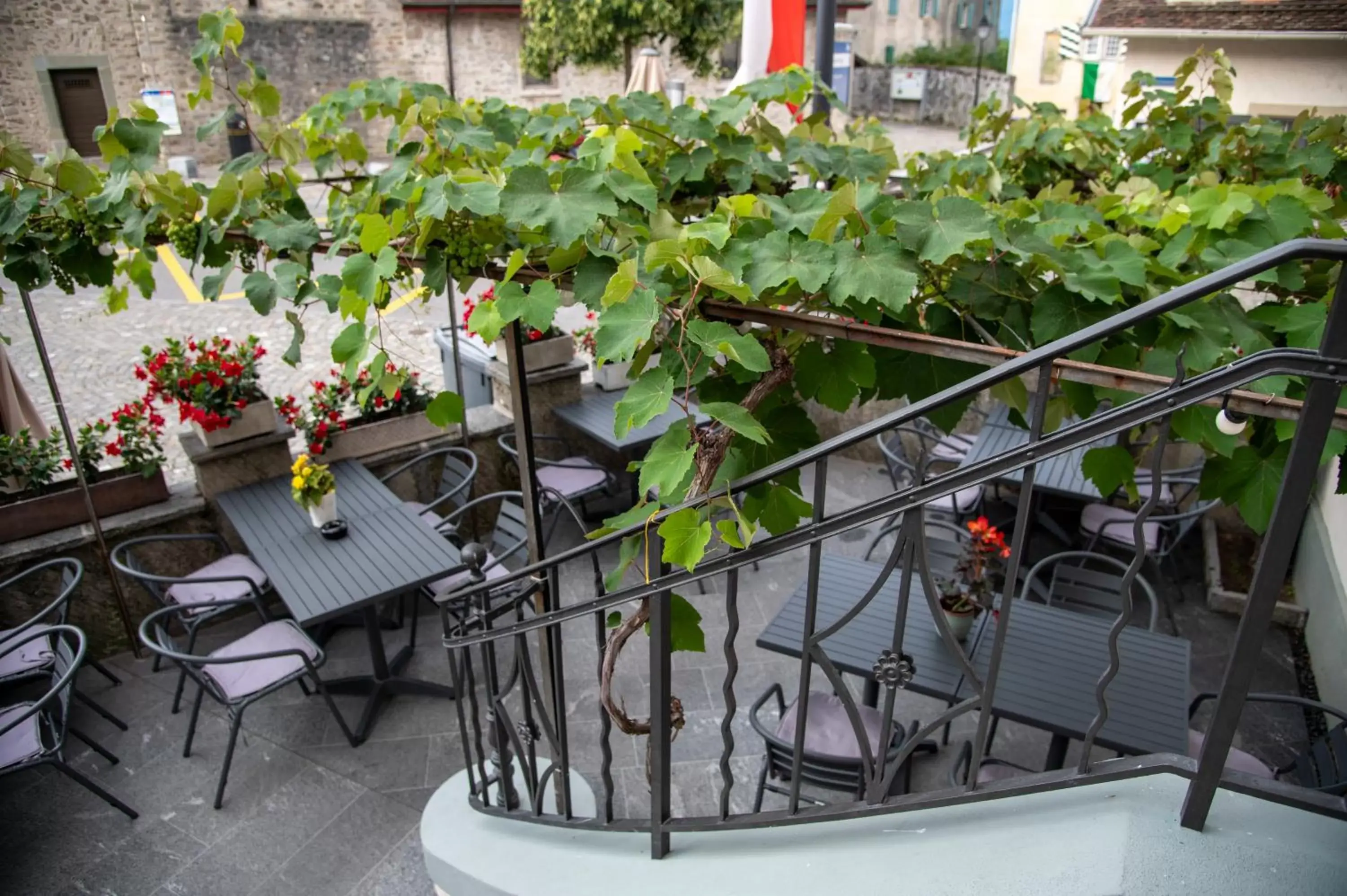 Patio, Balcony/Terrace in Hotel de la Place