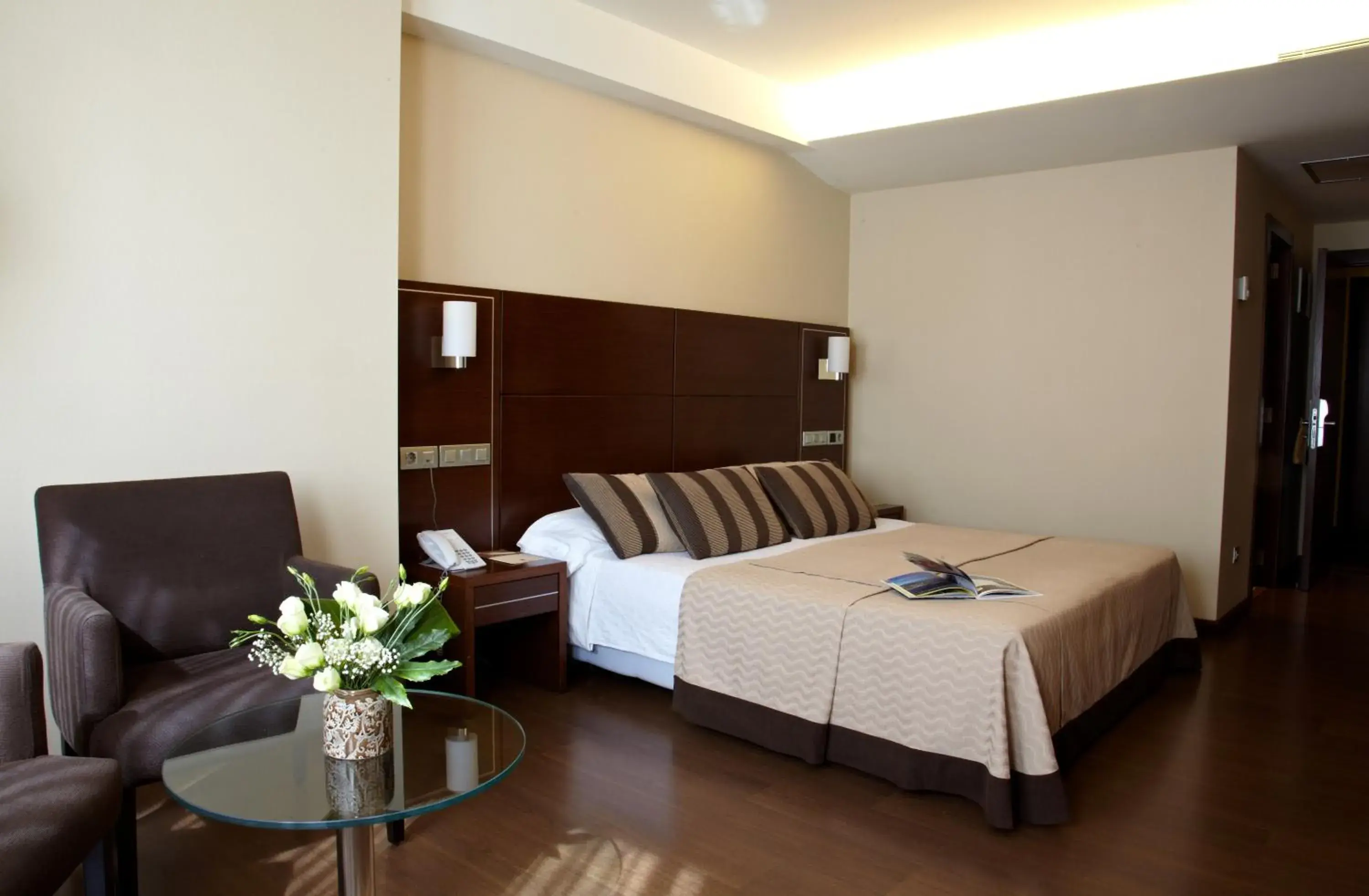 Bedroom, Bed in Hotel Coia de Vigo