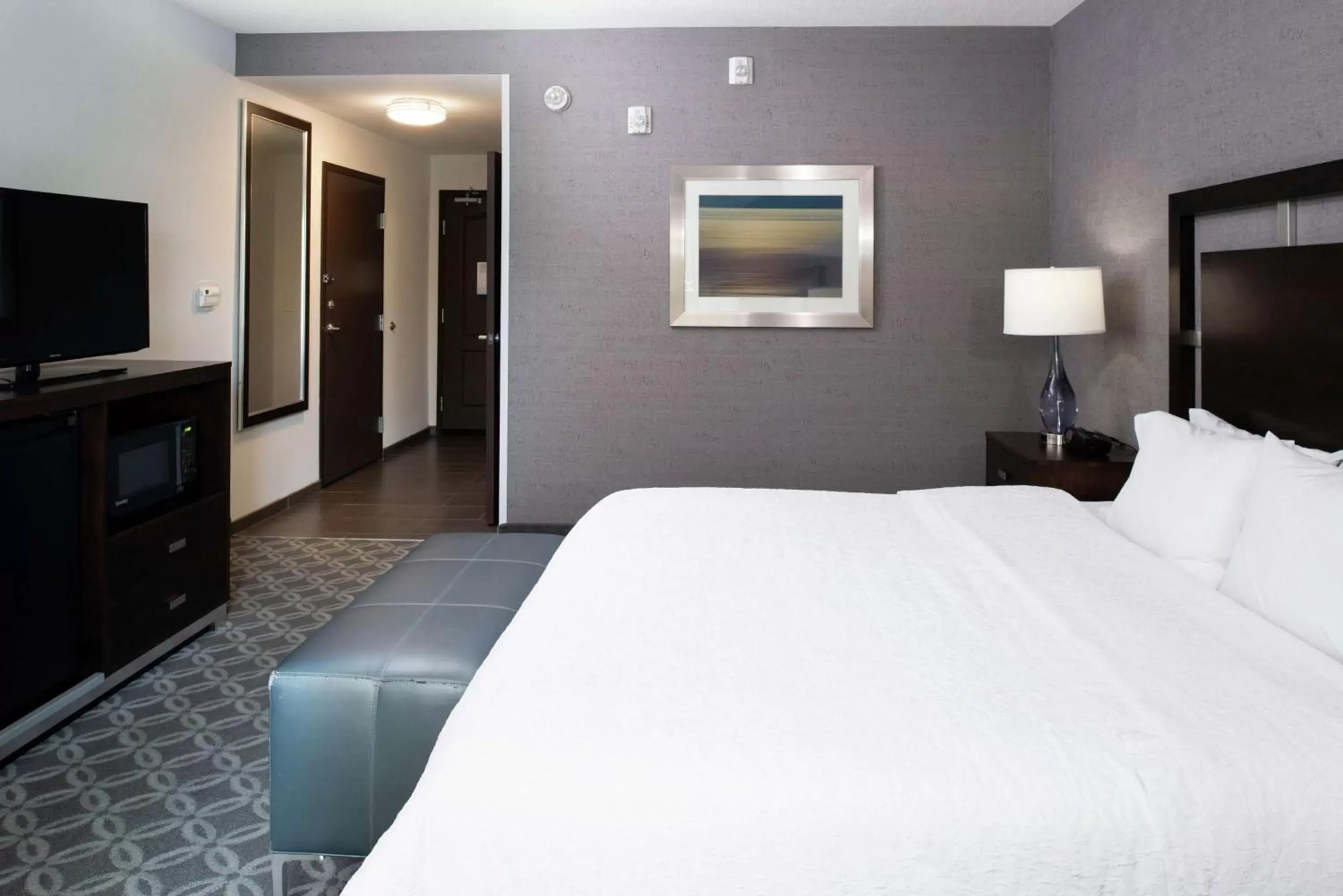 Photo of the whole room, Bed in Hampton Inn & Suites Greensboro/Coliseum Area