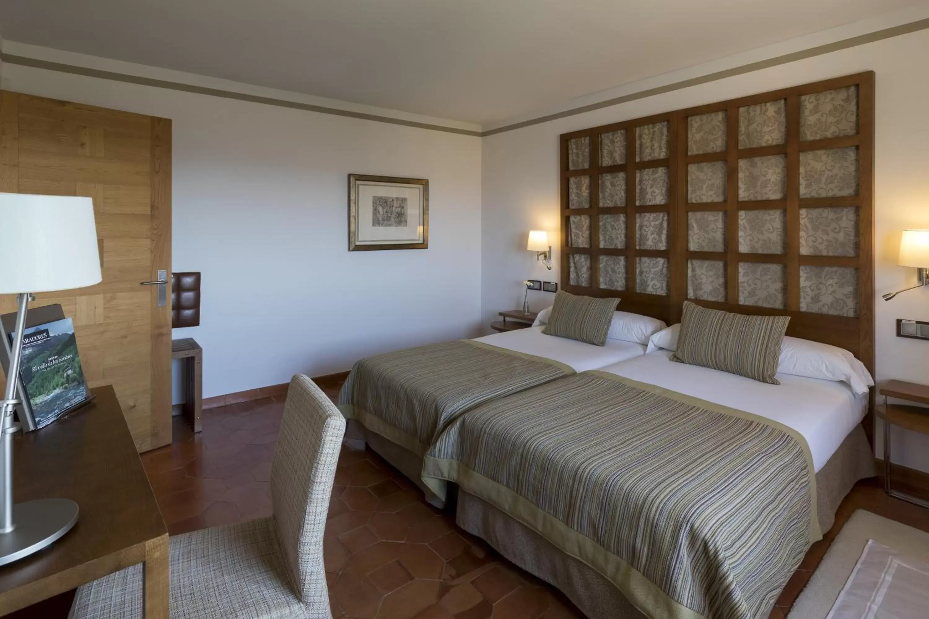 Bed in Parador de Toledo