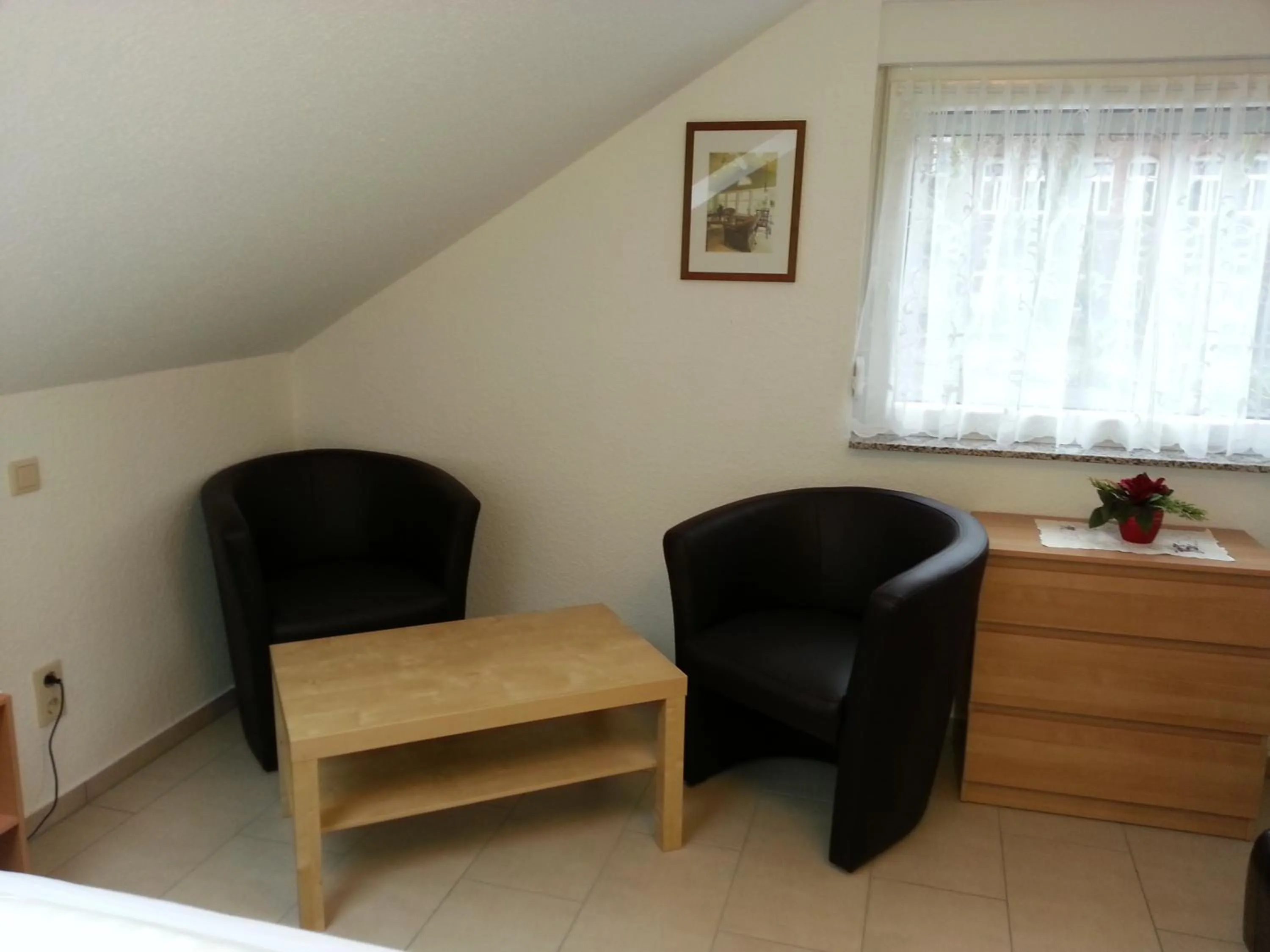 Seating area in Hotel Am Kamin