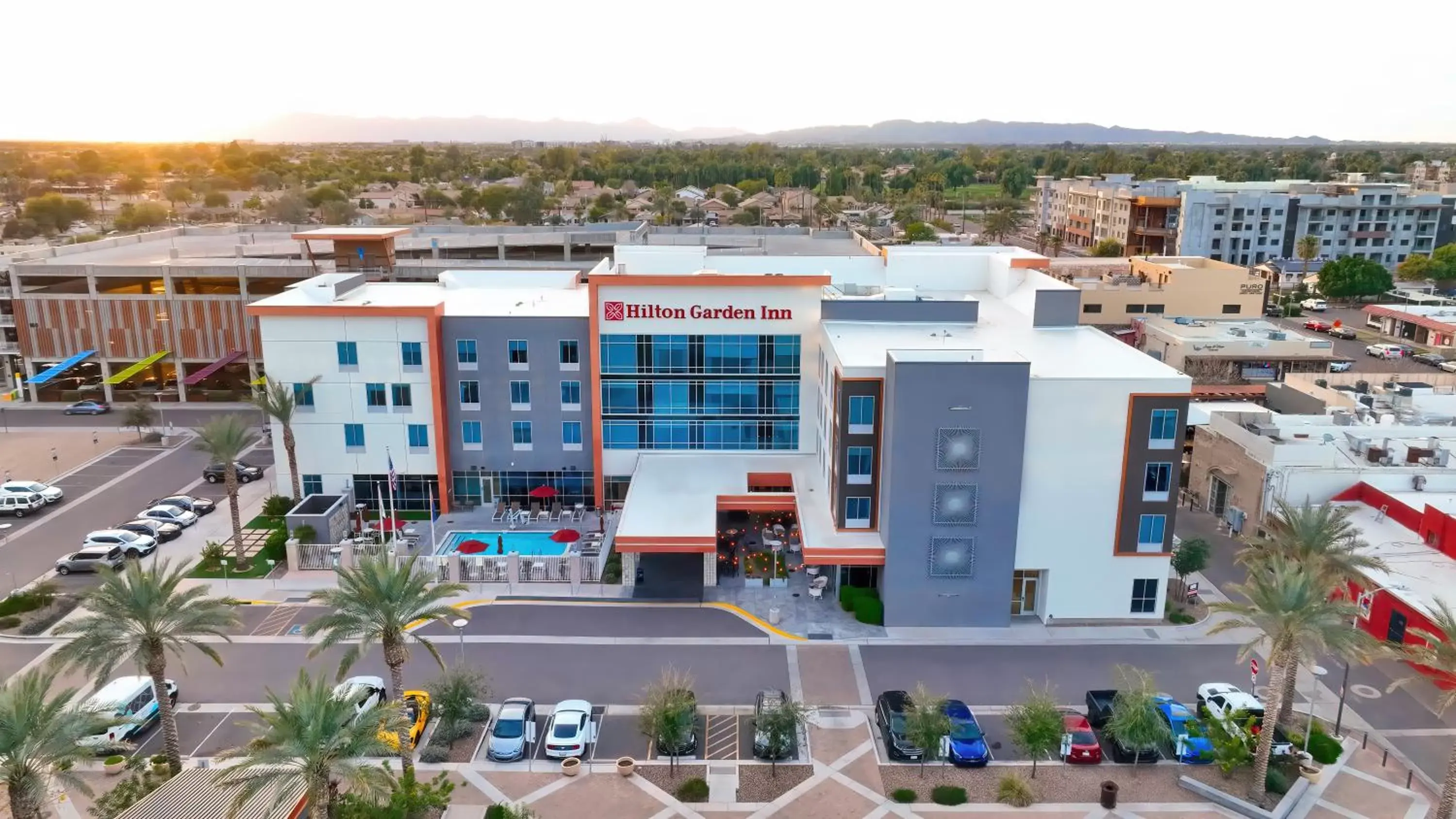 Property building in Hilton Garden Inn Chandler Downtown Property building in Hilton Garden Inn Chandler Downtown