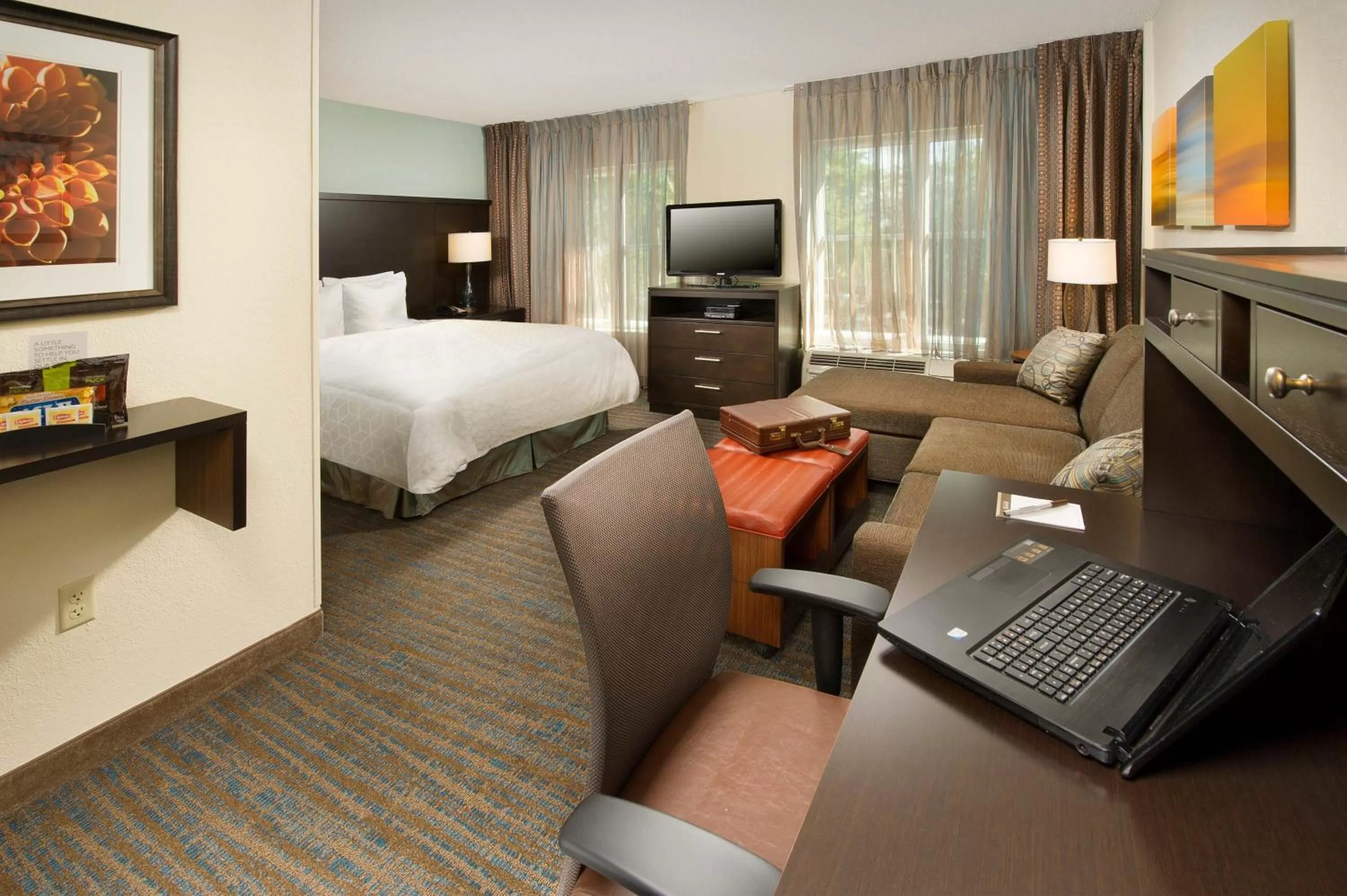 Photo of the whole room, Bed in Staybridge Suites Bismarck by IHG