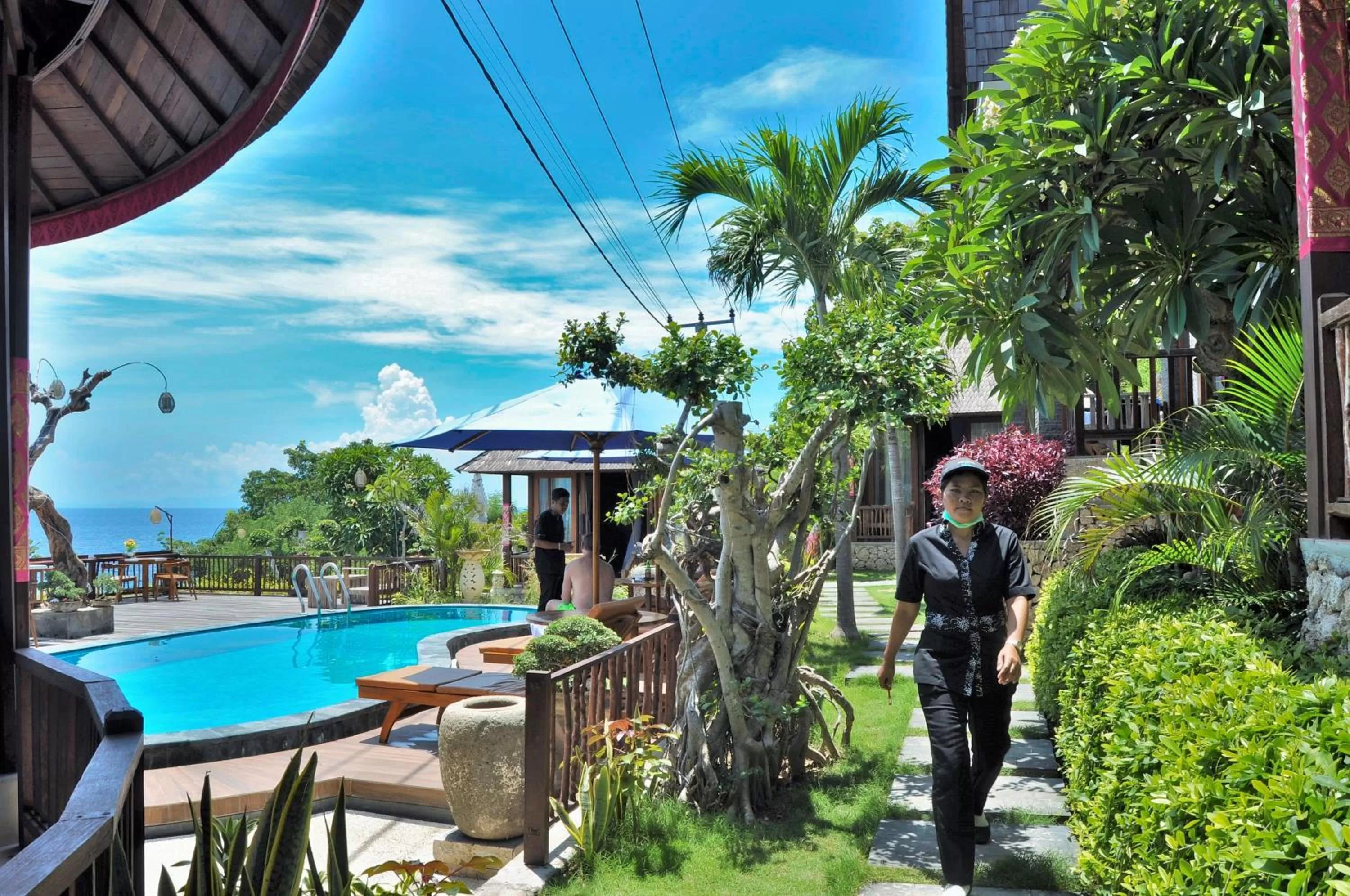 Balcony/Terrace in Ocean Terrace Suite And Spa Luxury
