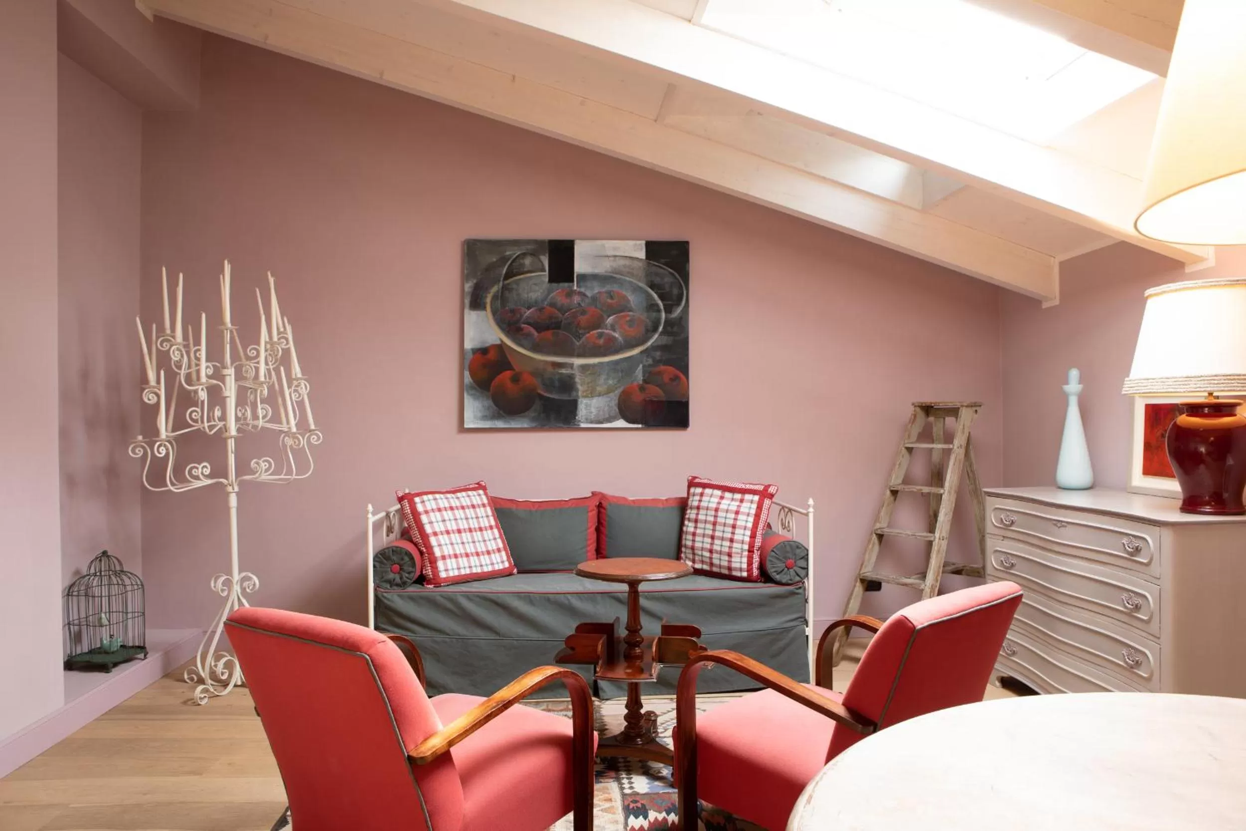 Living room in Villa Belverde Boutique Hotel