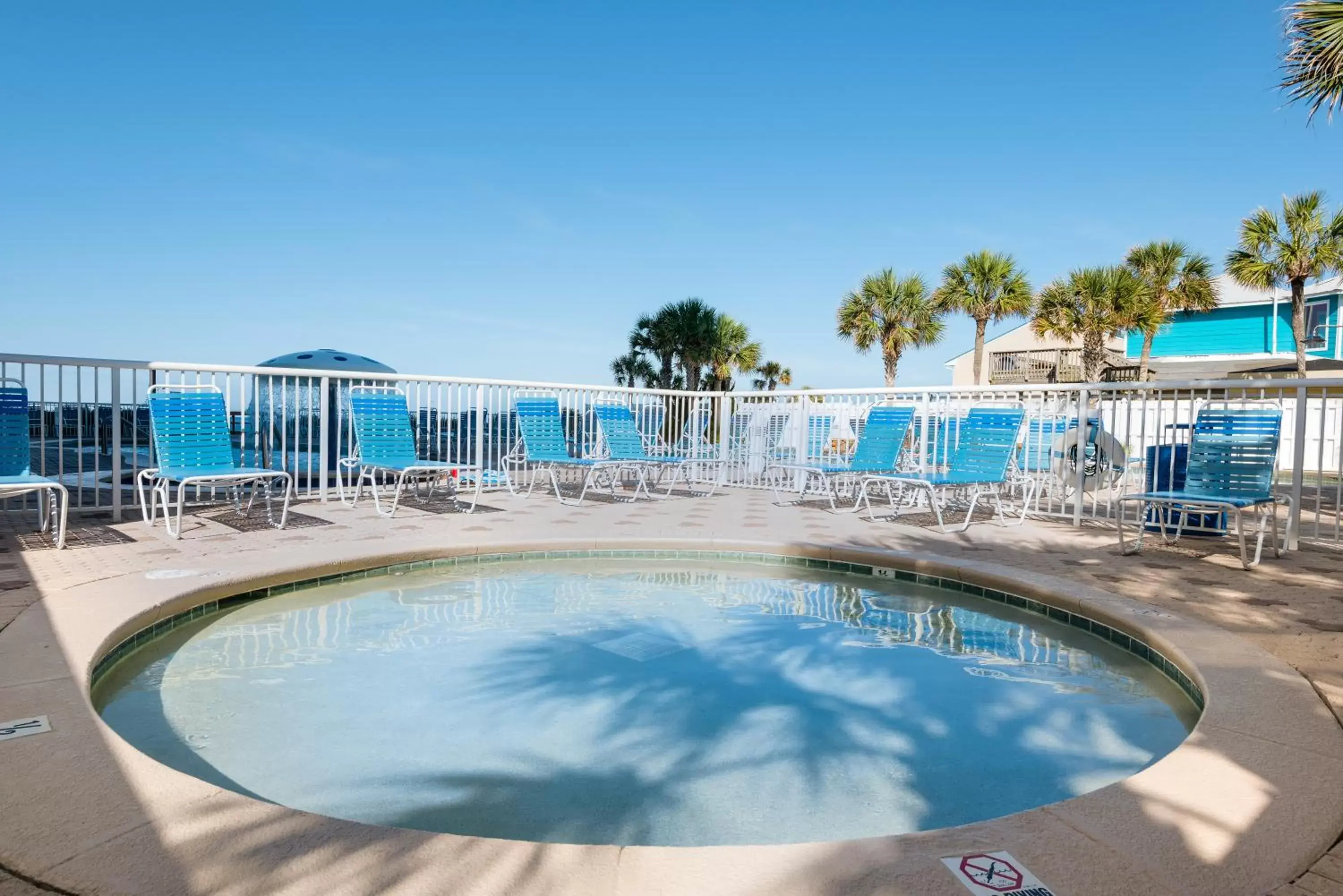 Hot Tub, Property Building in Majestic Beach Resort, Panama City Beach, Fl