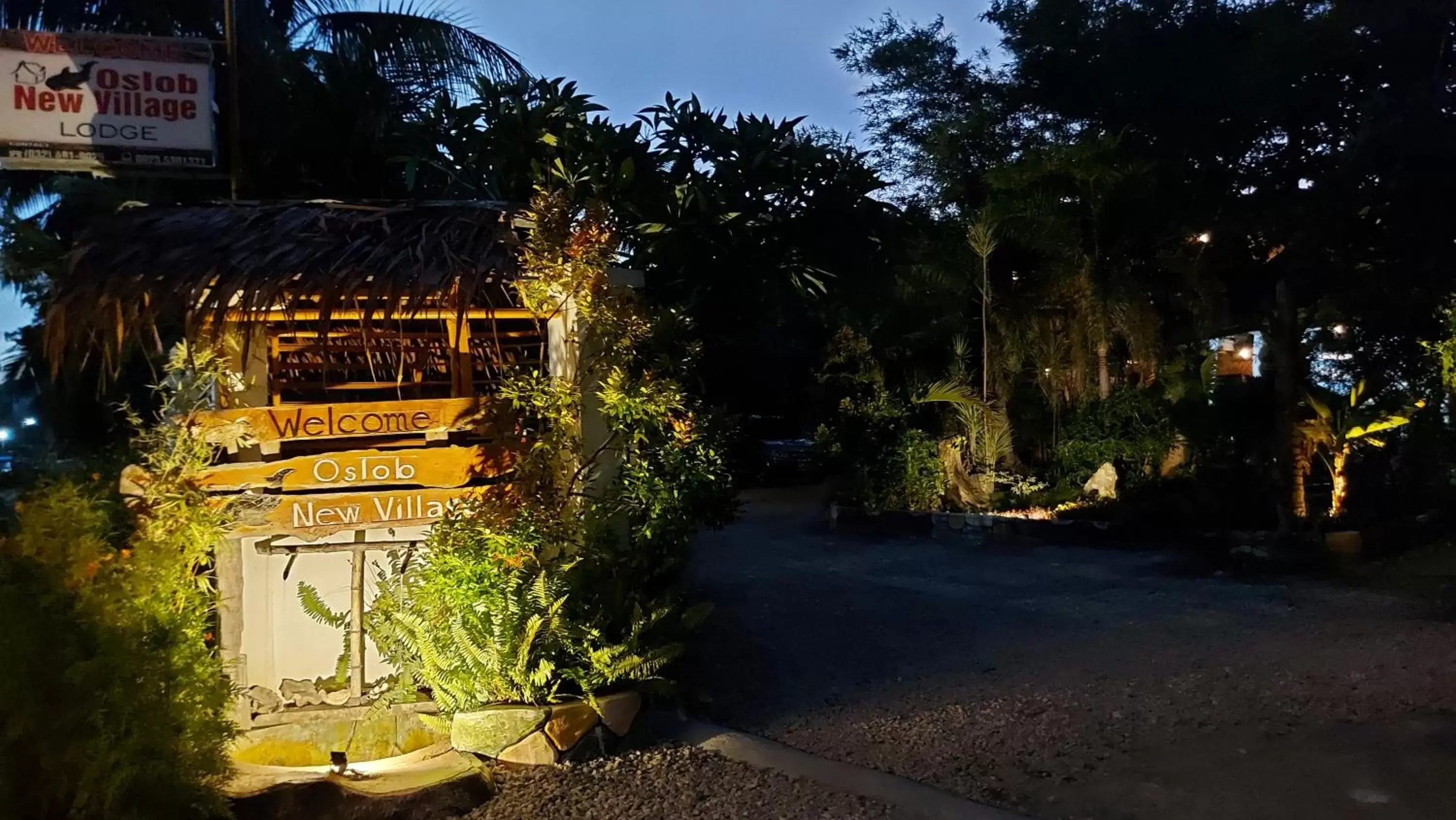 Night, Property Building in New Village Lodge