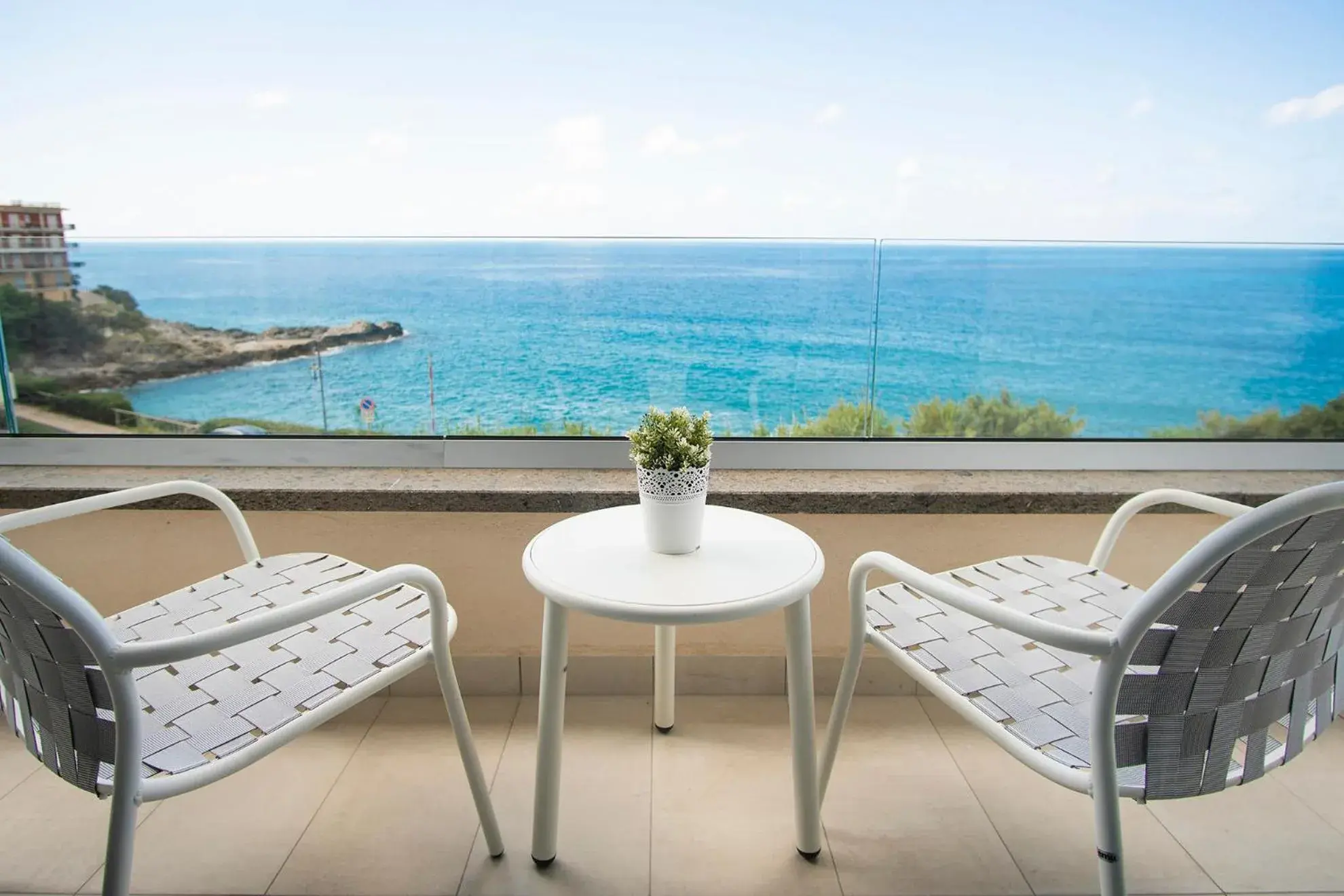 Balcony/Terrace in Hotel Calanca