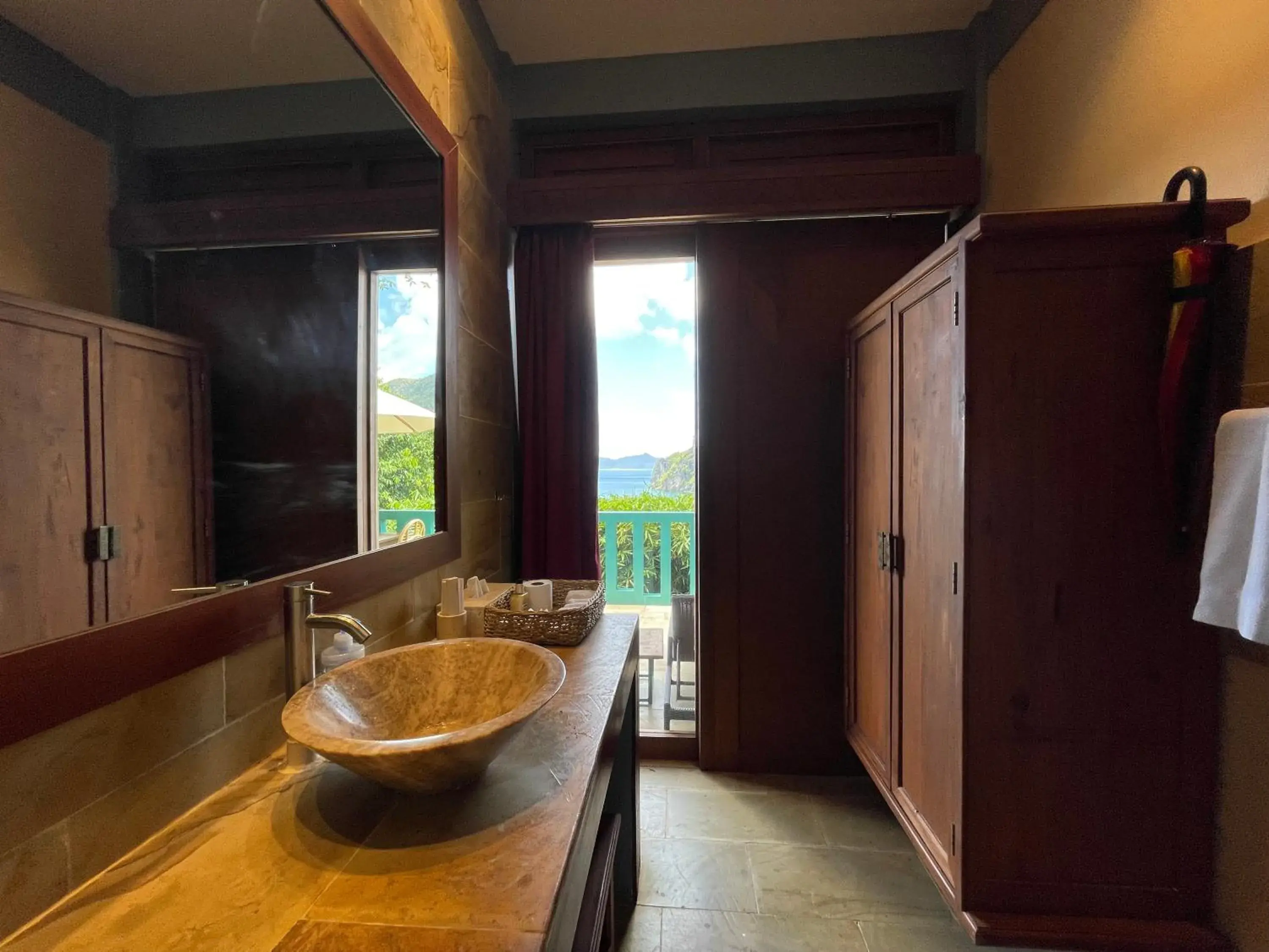 wardrobe, Bathroom in Karuna El Nido Villas