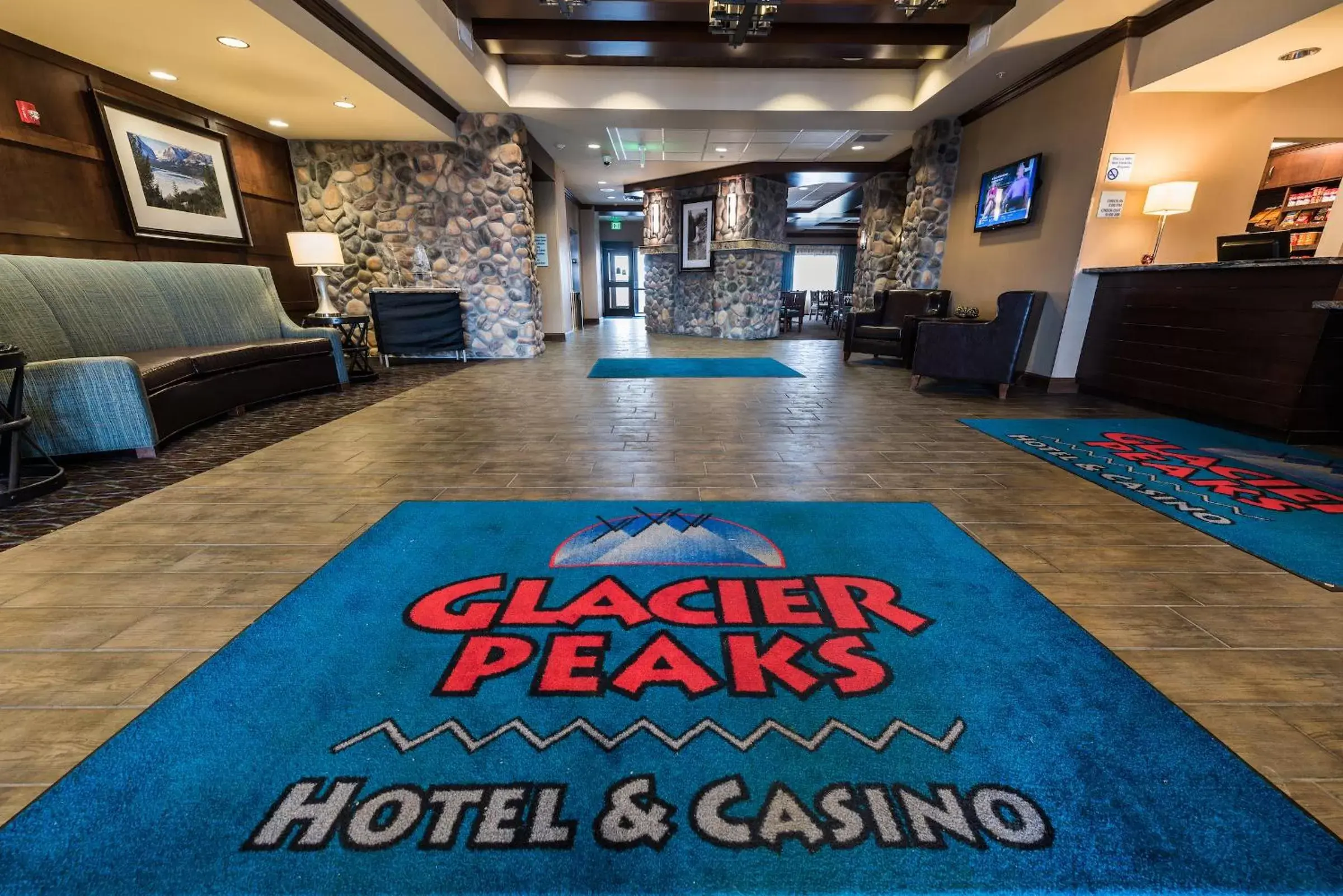 Property logo or sign in Glacier Peaks Hotel