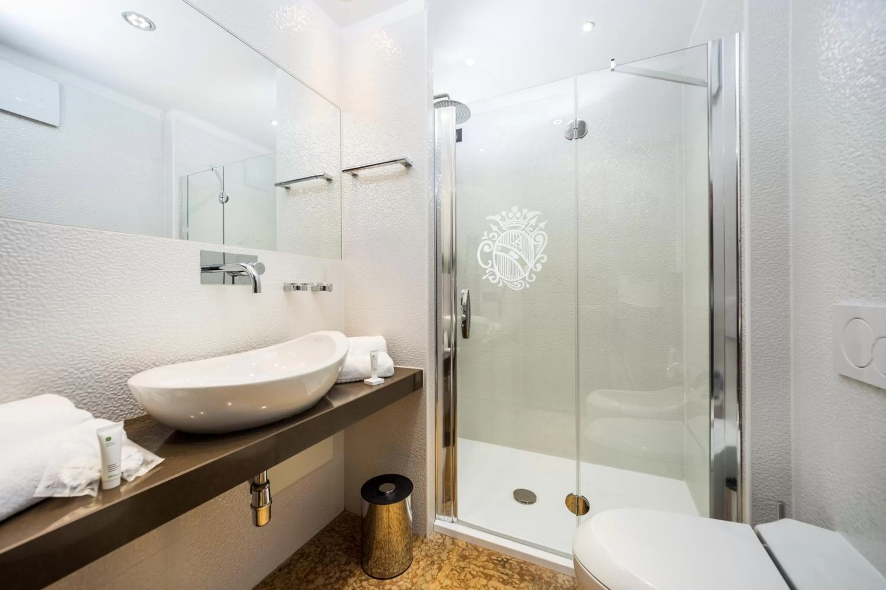 Shower in Corte Ongaro Hotel