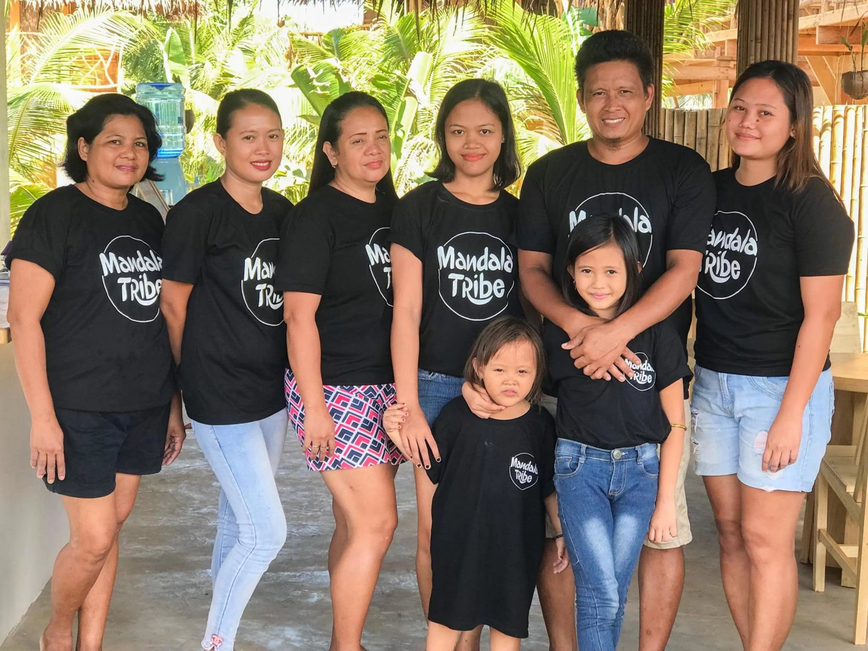 People in Mandala Tribe Treehouses